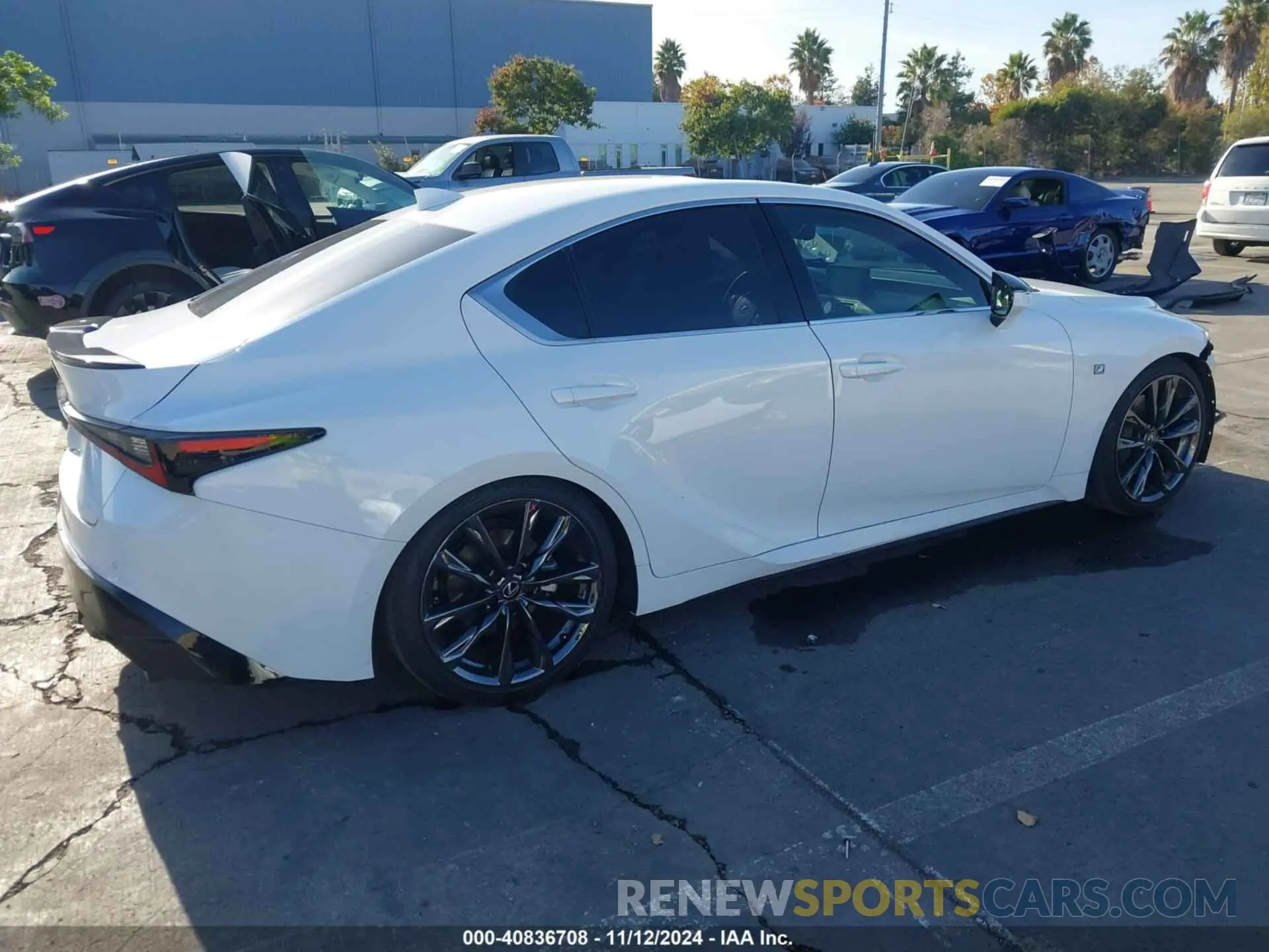 4 Photograph of a damaged car JTHGZ1B2XP5066785 LEXUS IS 350 2023