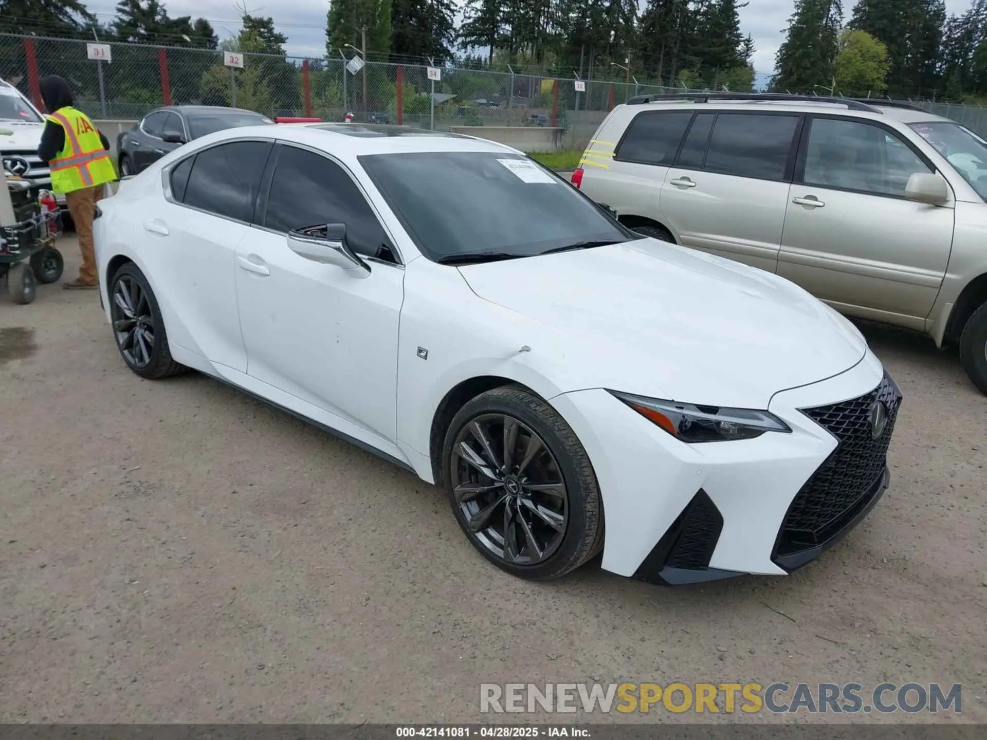 1 Photograph of a damaged car JTHGZ1E22P5029273 LEXUS IS 350 2023