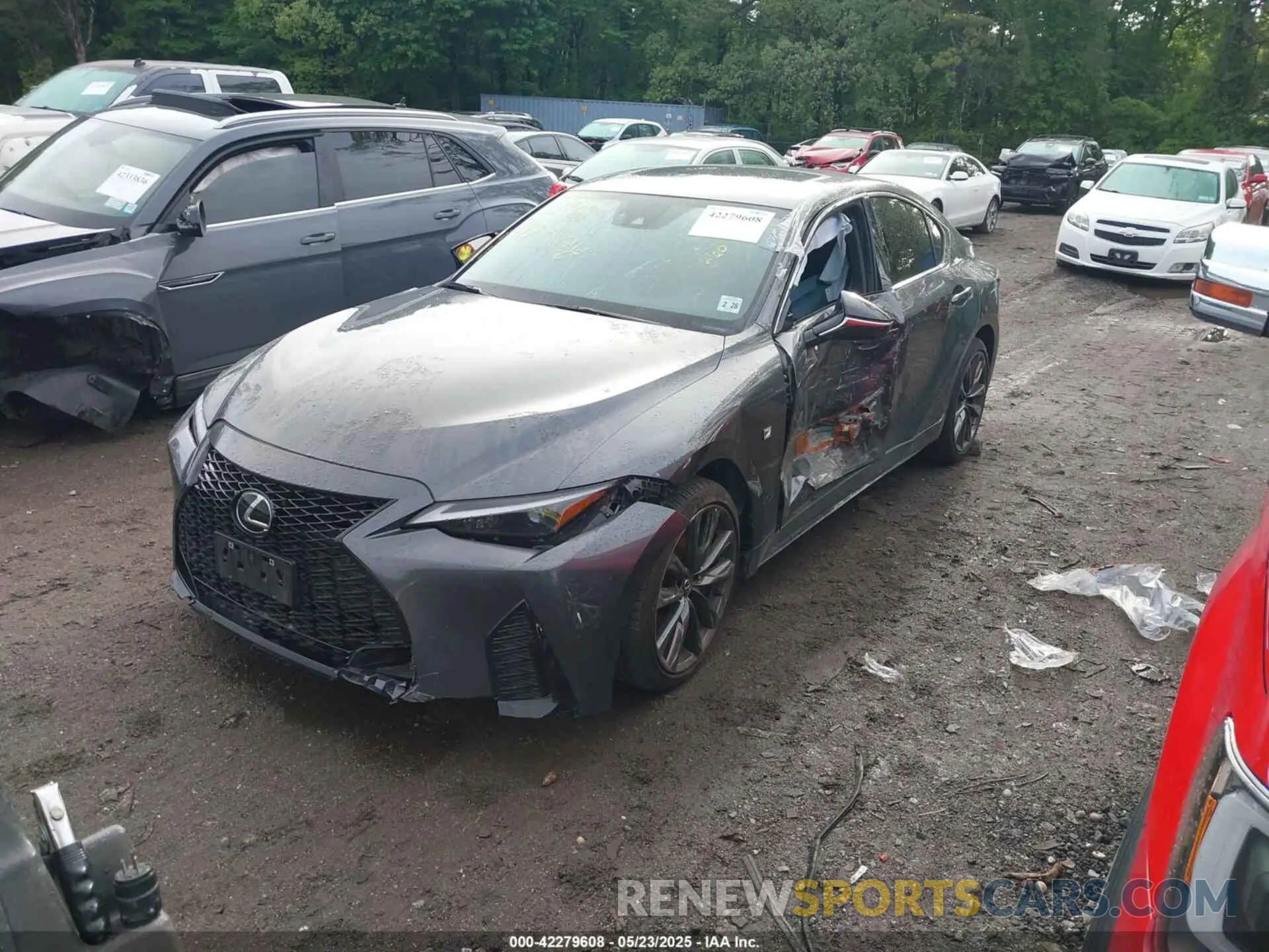 2 Photograph of a damaged car JTHGZ1E23P5028570 LEXUS IS 350 2023