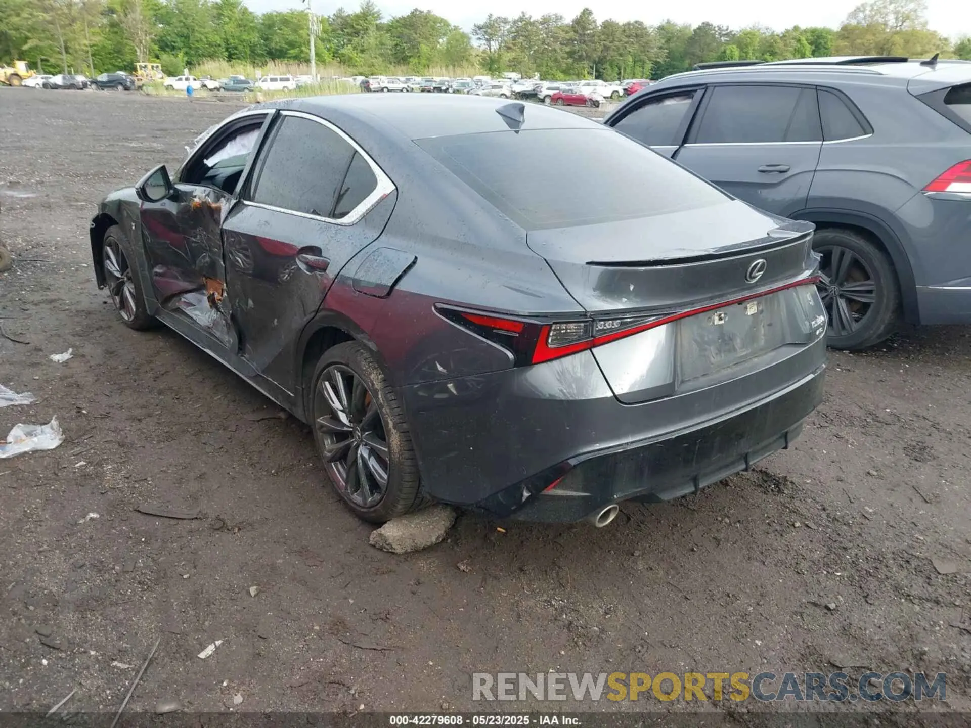 3 Photograph of a damaged car JTHGZ1E23P5028570 LEXUS IS 350 2023