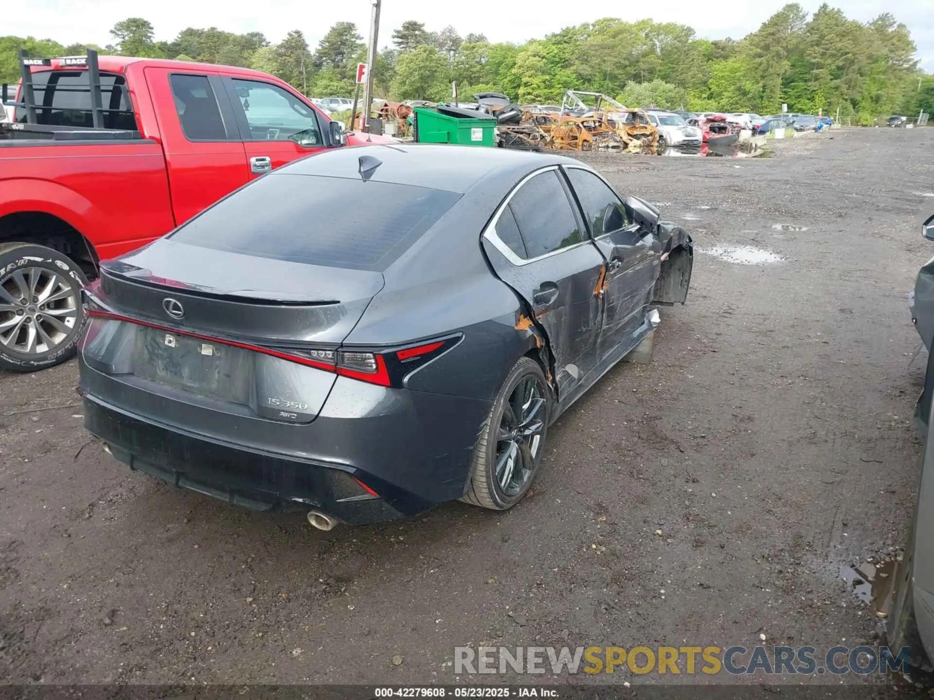4 Photograph of a damaged car JTHGZ1E23P5028570 LEXUS IS 350 2023