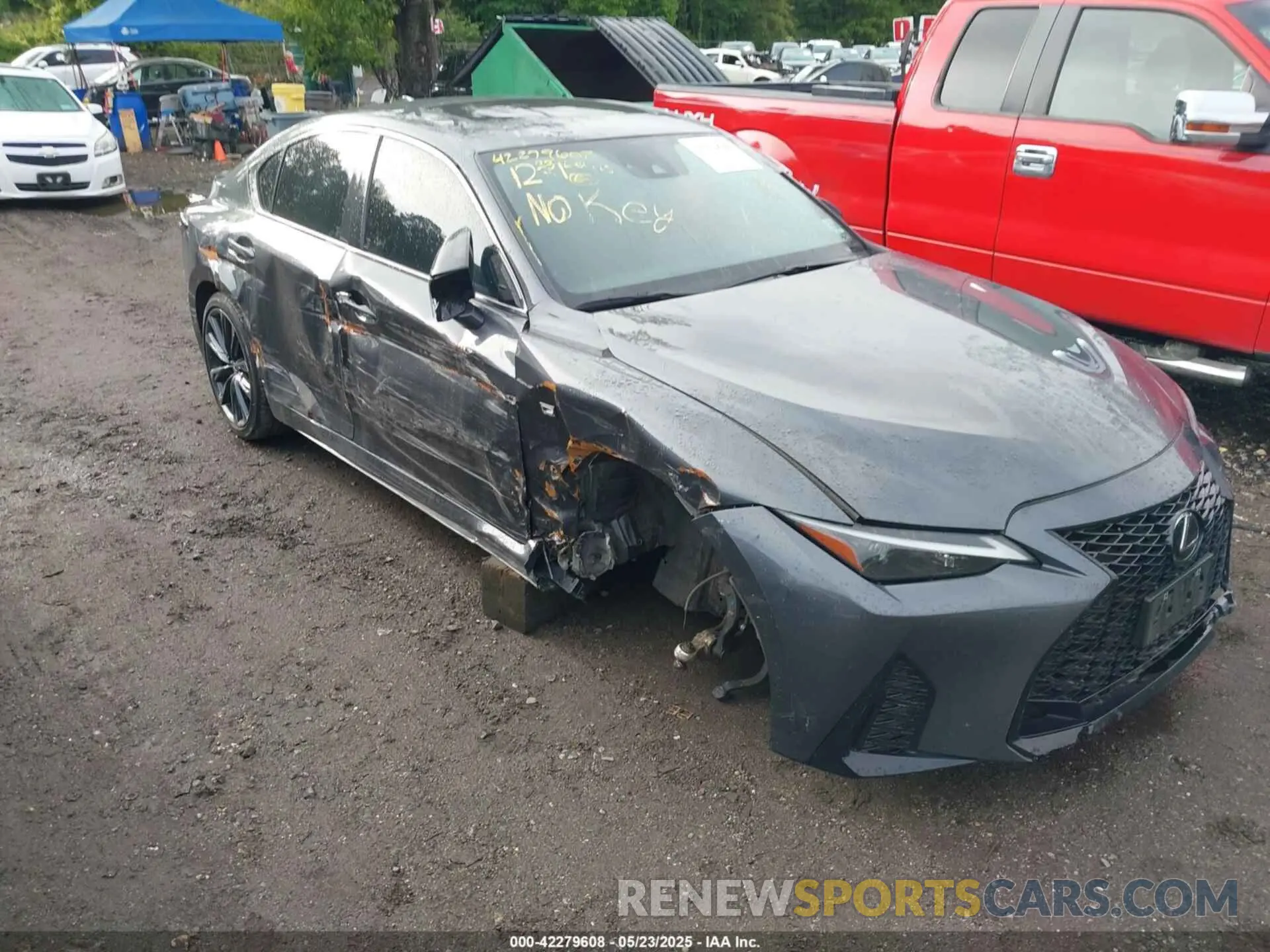 6 Photograph of a damaged car JTHGZ1E23P5028570 LEXUS IS 350 2023