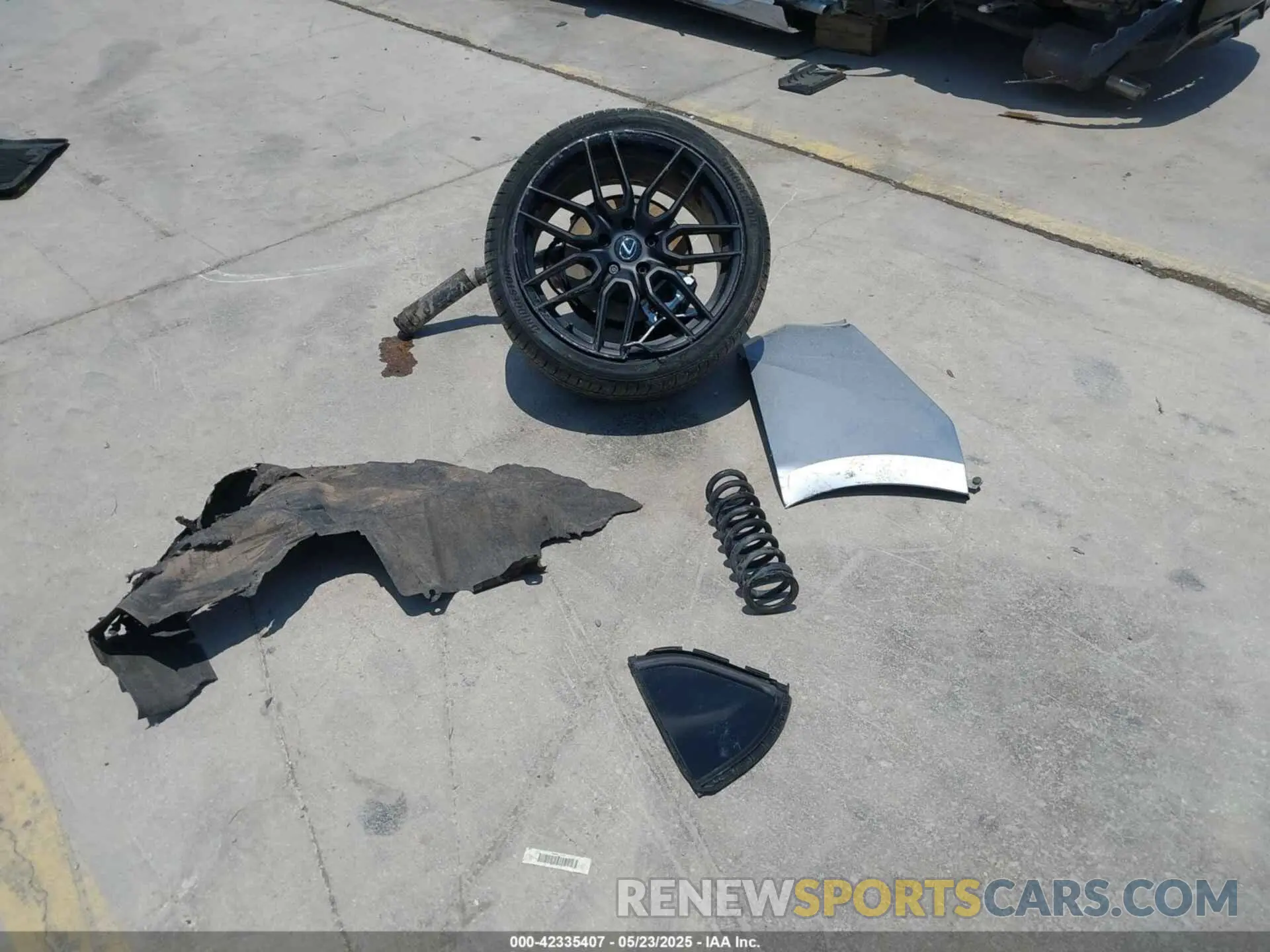12 Photograph of a damaged car JTHGZ1E26P5028188 LEXUS IS 350 2023