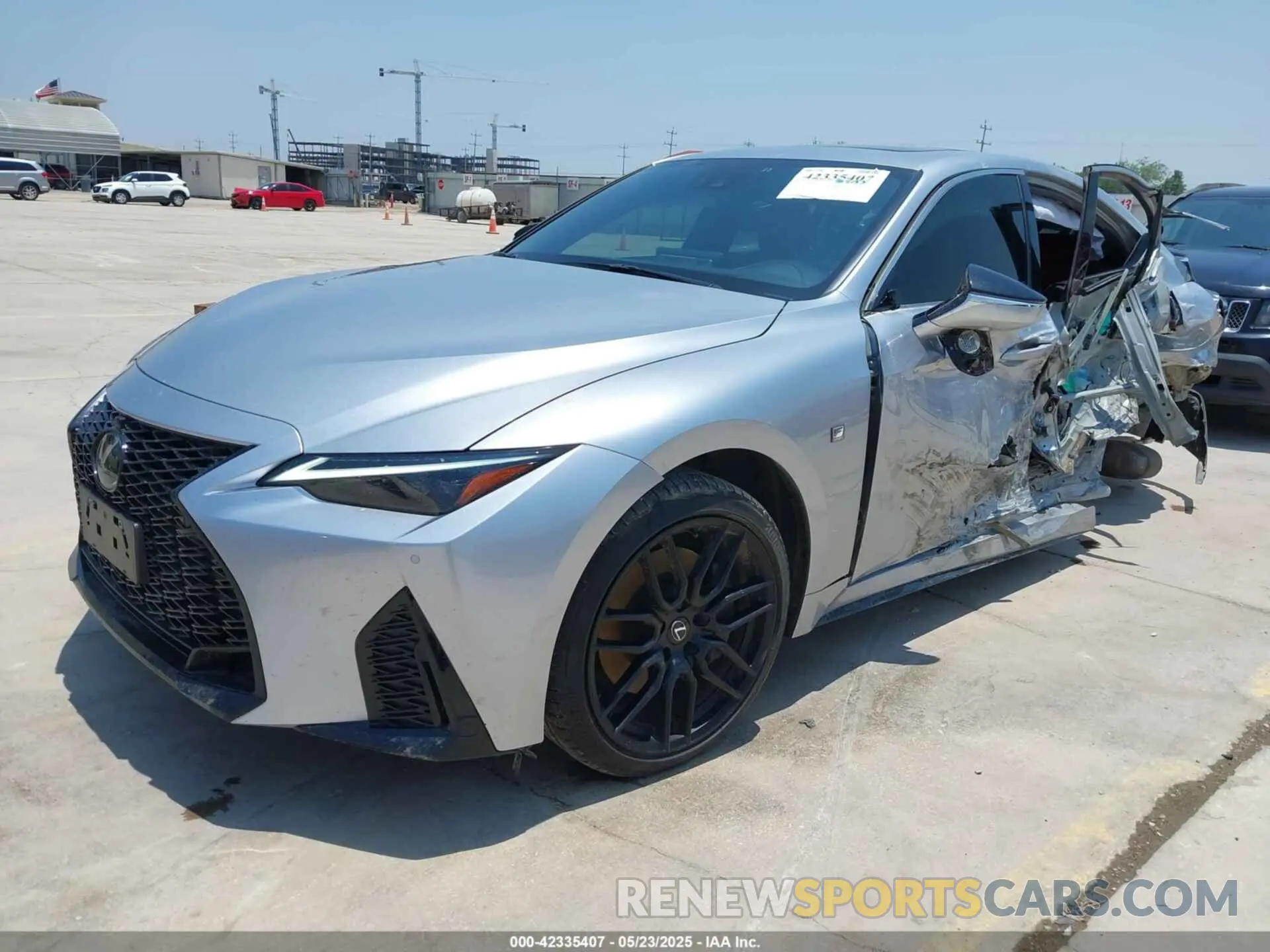 2 Photograph of a damaged car JTHGZ1E26P5028188 LEXUS IS 350 2023