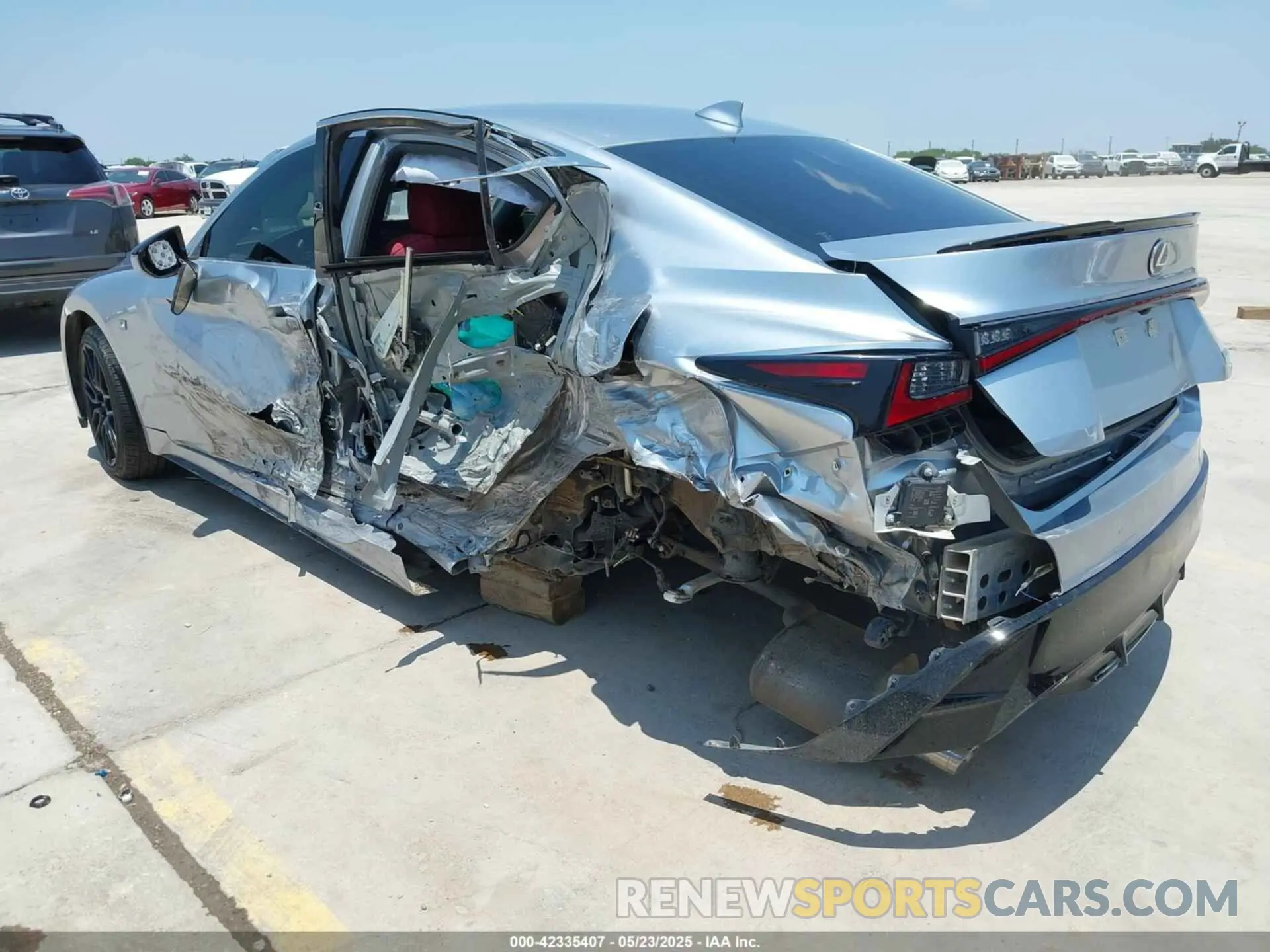3 Photograph of a damaged car JTHGZ1E26P5028188 LEXUS IS 350 2023