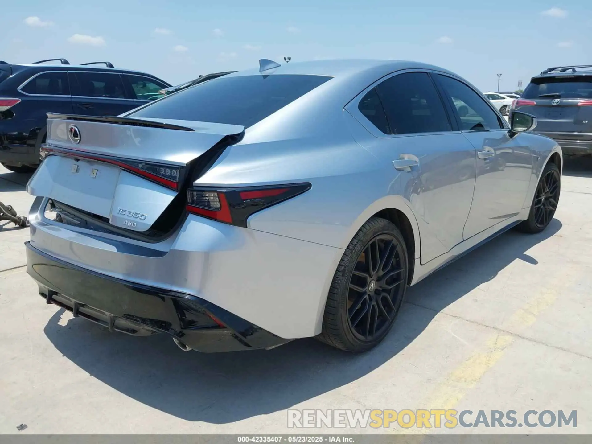 4 Photograph of a damaged car JTHGZ1E26P5028188 LEXUS IS 350 2023