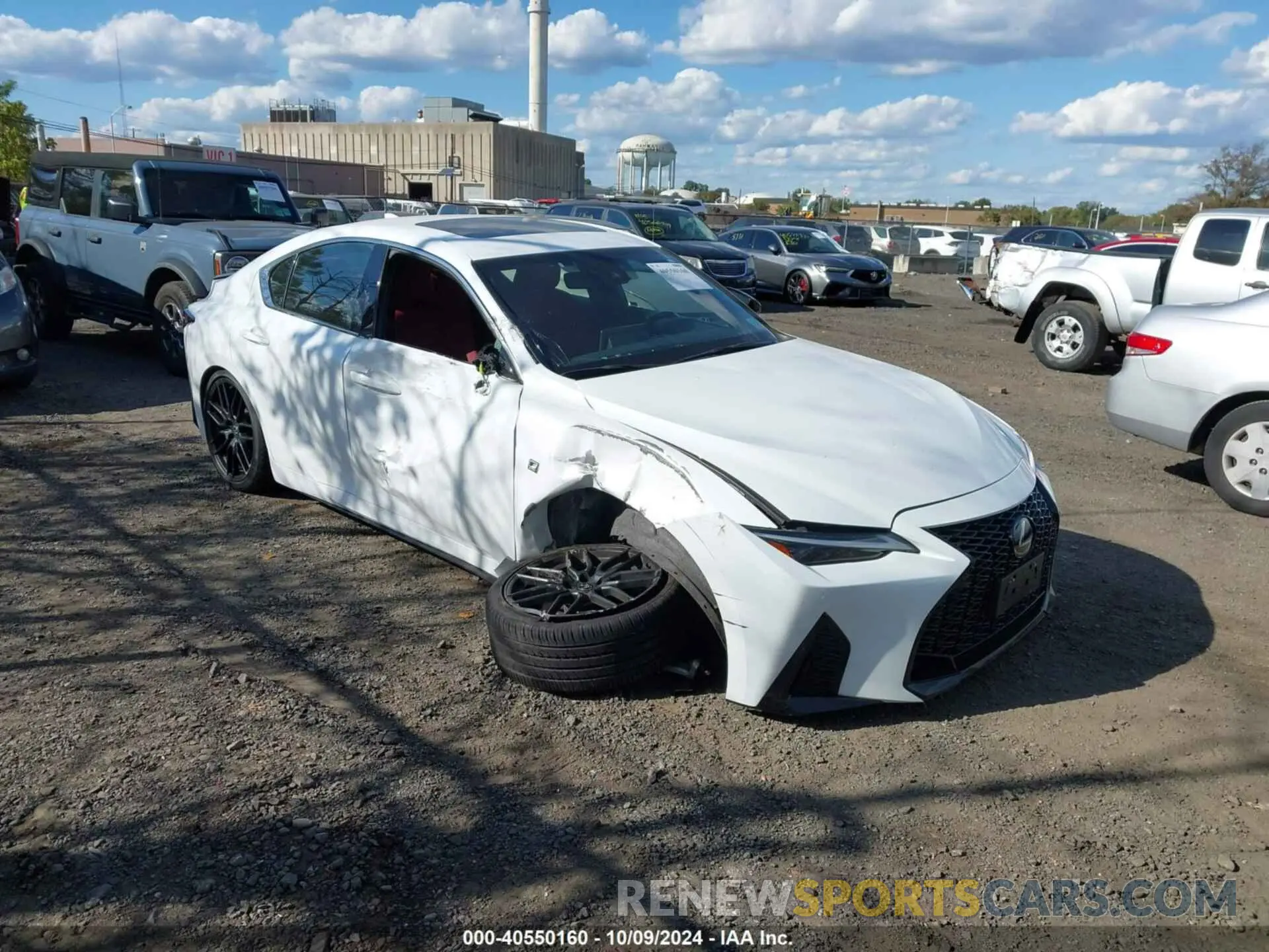 1 Photograph of a damaged car JTHGZ1E27P5027387 LEXUS IS 350 2023