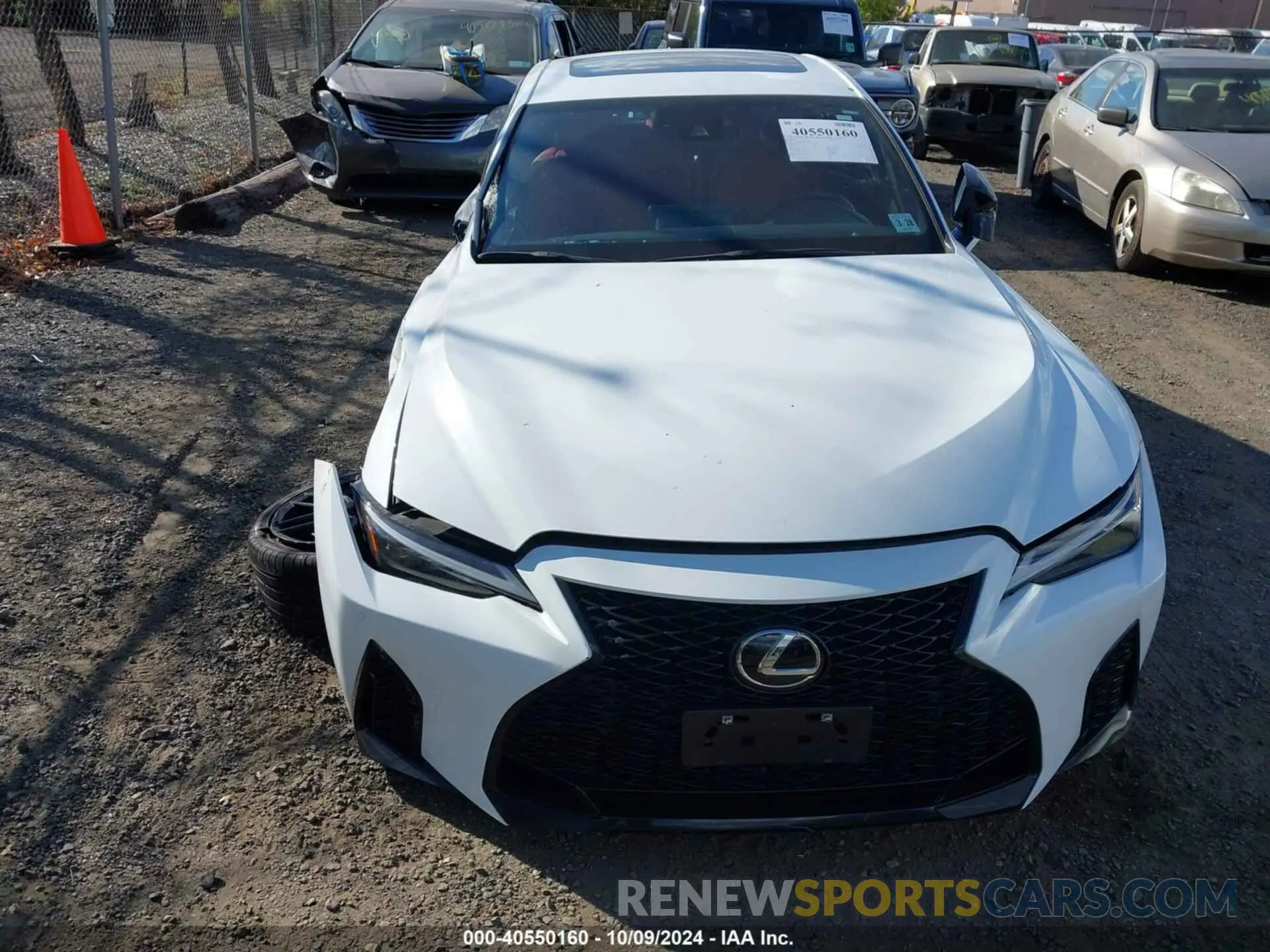 17 Photograph of a damaged car JTHGZ1E27P5027387 LEXUS IS 350 2023