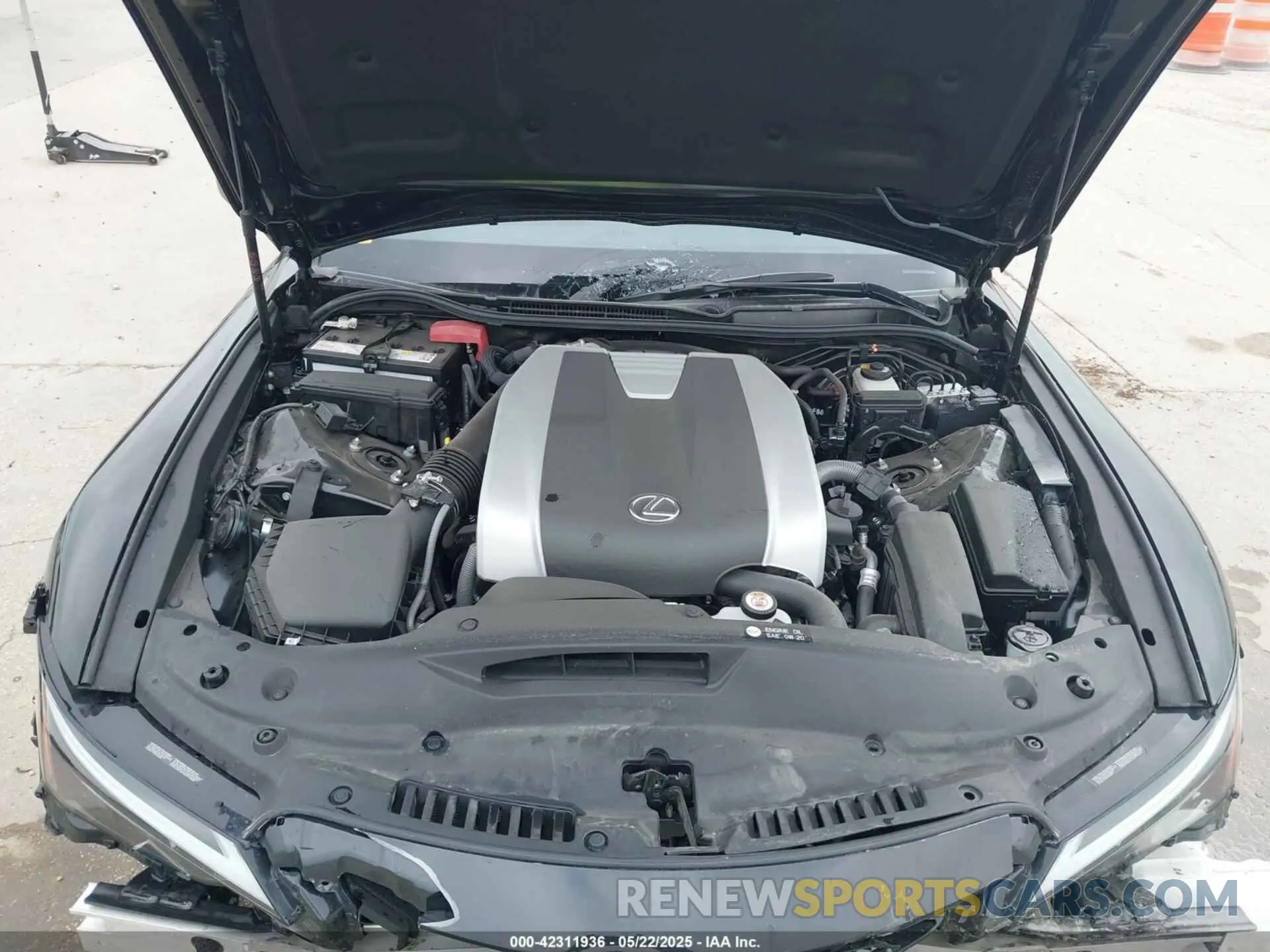 10 Photograph of a damaged car JTHBZ1B20R5080465 LEXUS IS 350 2024