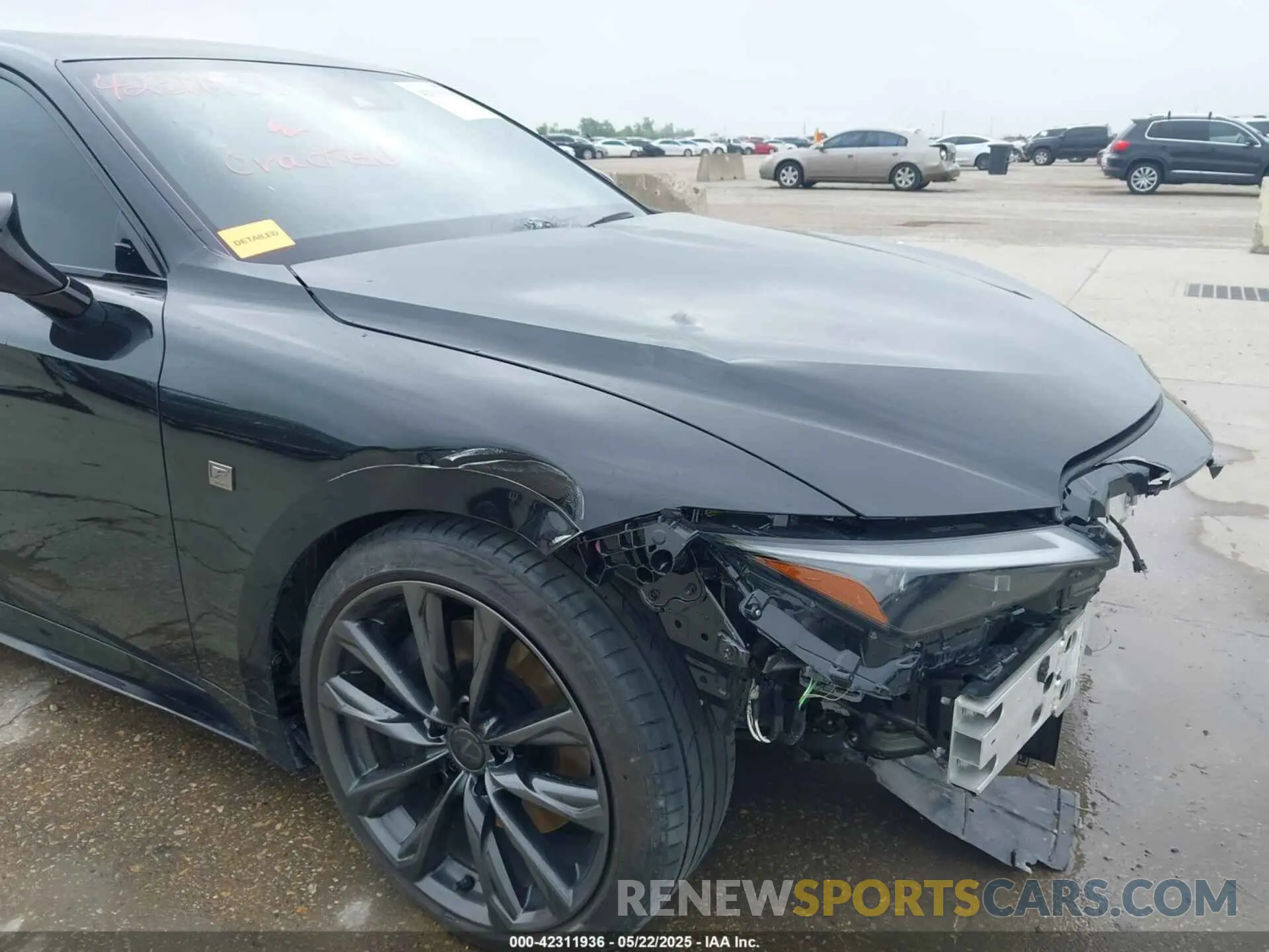 19 Photograph of a damaged car JTHBZ1B20R5080465 LEXUS IS 350 2024