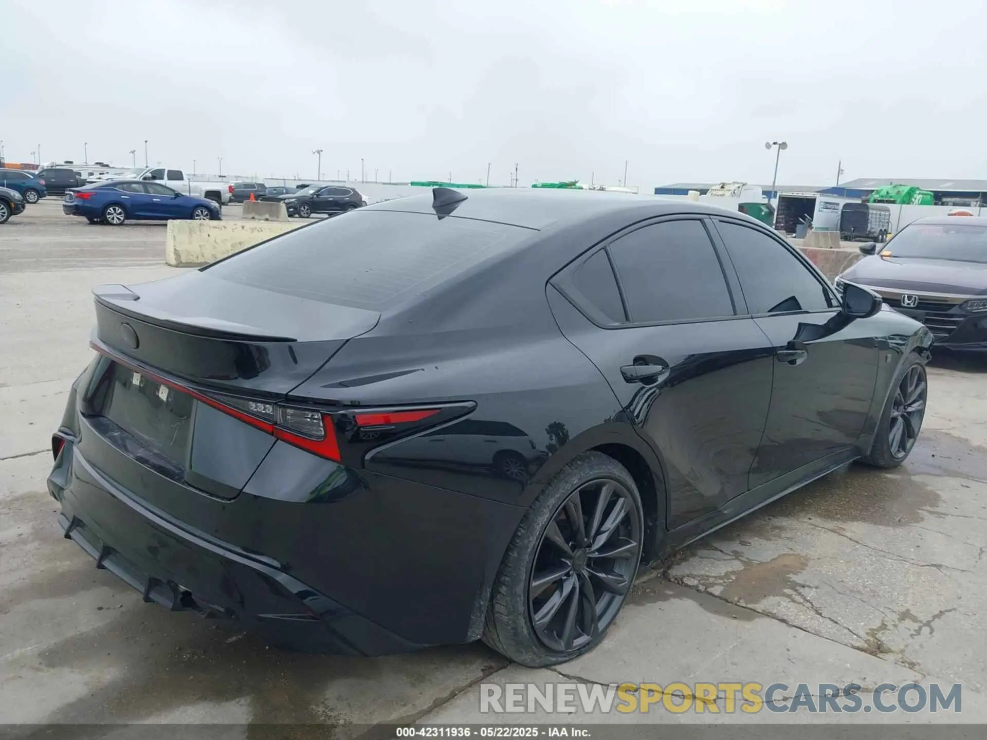 4 Photograph of a damaged car JTHBZ1B20R5080465 LEXUS IS 350 2024