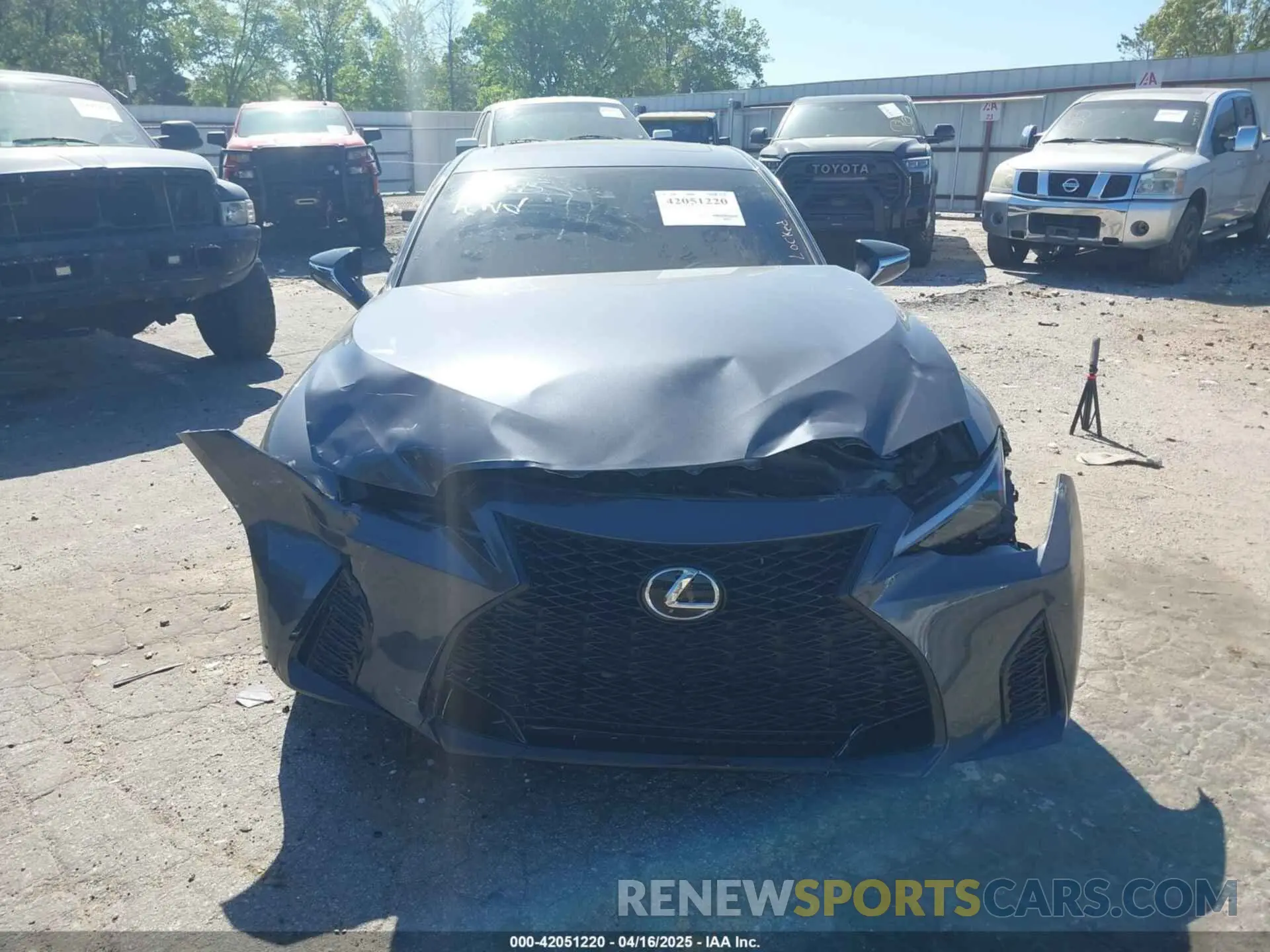 11 Photograph of a damaged car JTHBZ1B22R5077115 LEXUS IS 350 2024