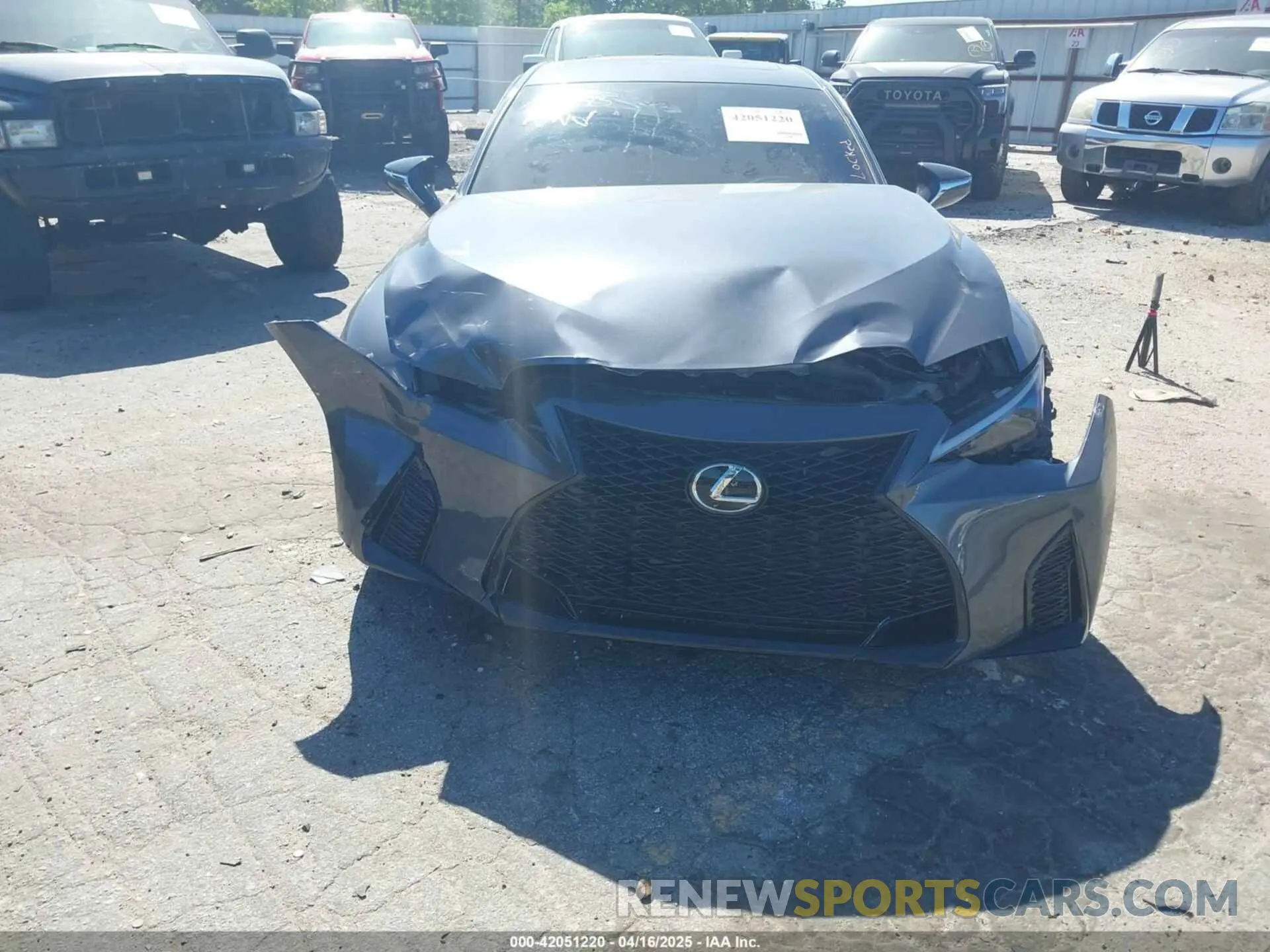 6 Photograph of a damaged car JTHBZ1B22R5077115 LEXUS IS 350 2024