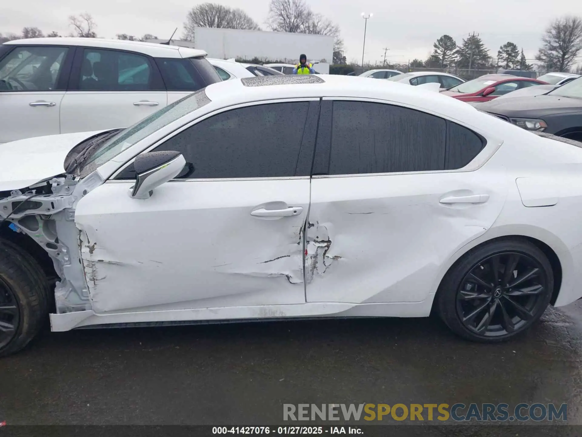 14 Photograph of a damaged car JTHBZ1B27R5081998 LEXUS IS 350 2024