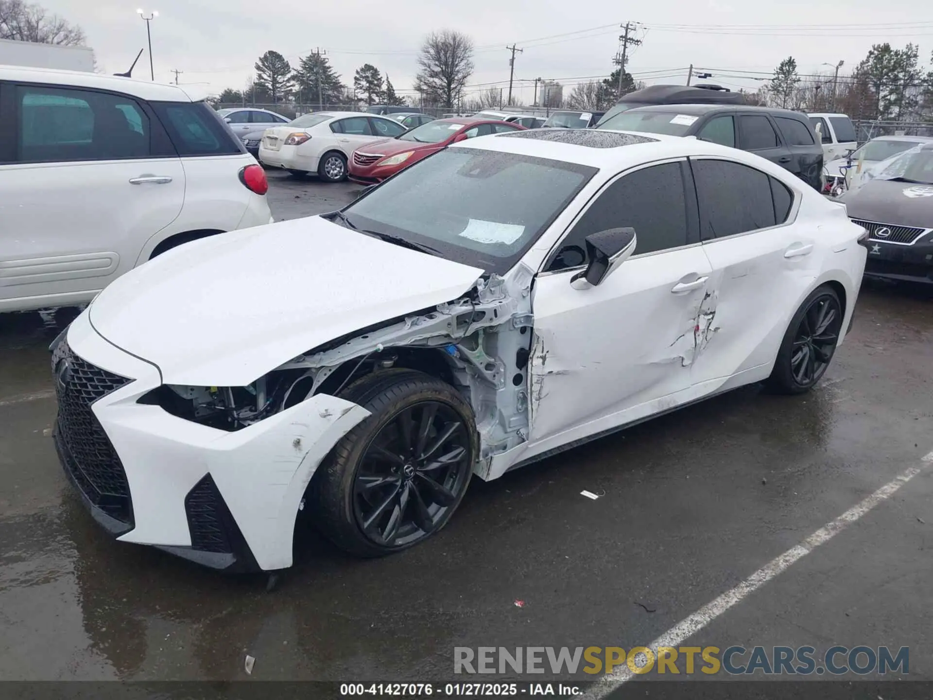 6 Photograph of a damaged car JTHBZ1B27R5081998 LEXUS IS 350 2024