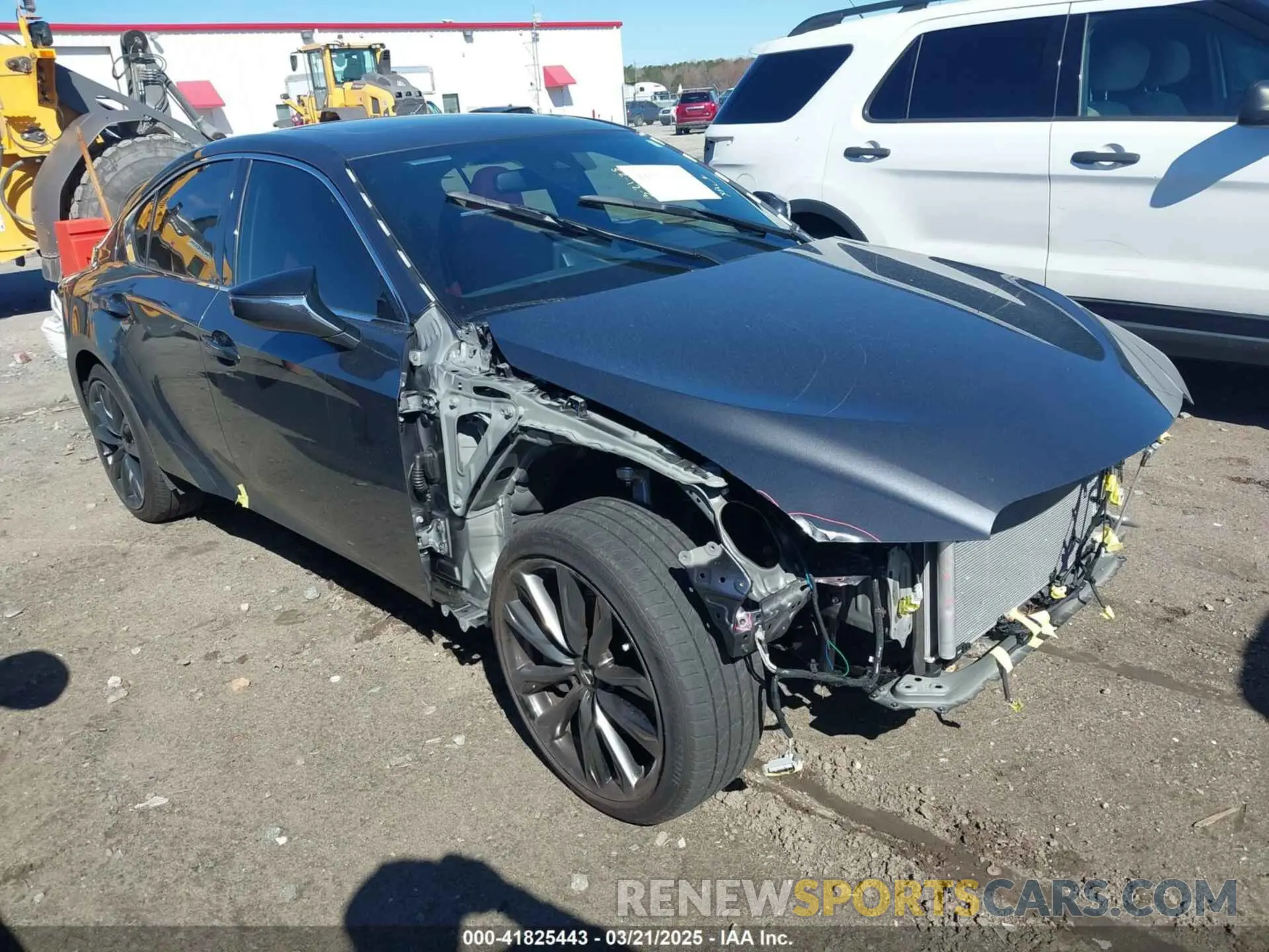 1 Photograph of a damaged car JTHBZ1B28R5077913 LEXUS IS 350 2024