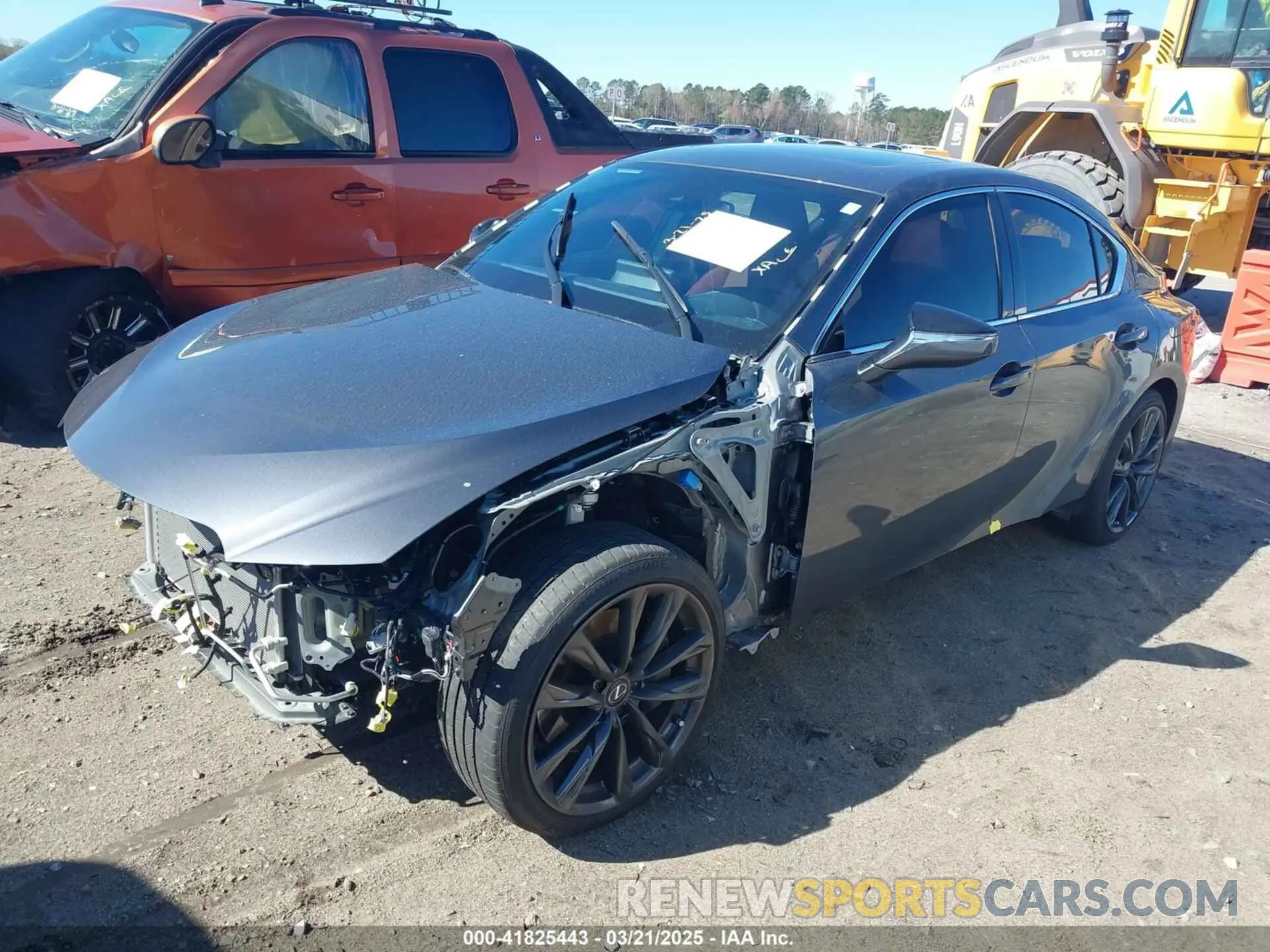 2 Photograph of a damaged car JTHBZ1B28R5077913 LEXUS IS 350 2024