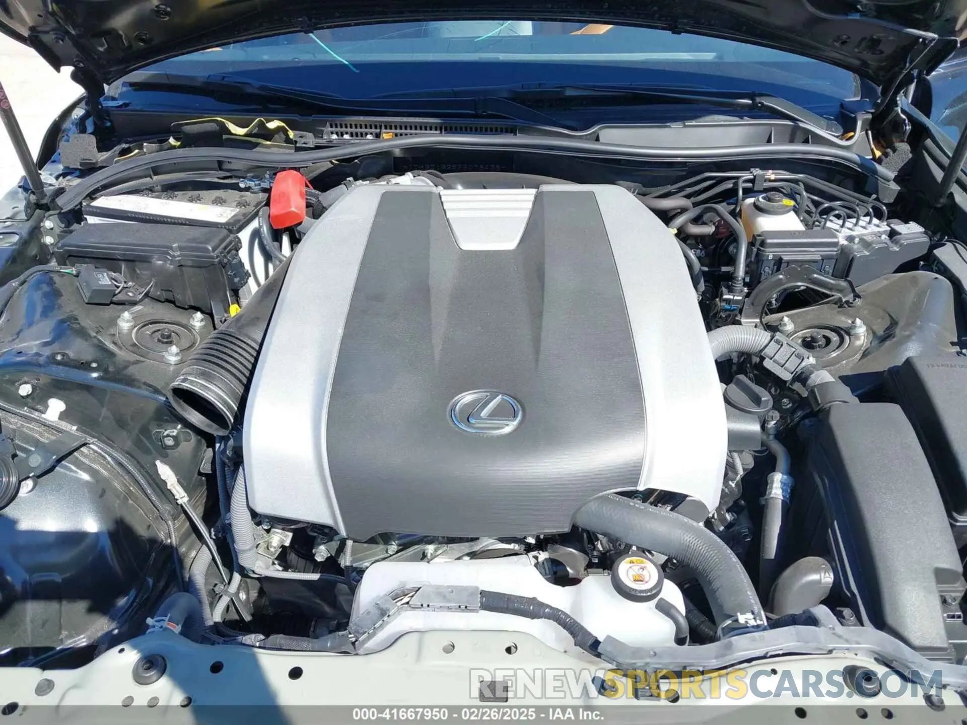 10 Photograph of a damaged car JTHBZ1B29R5078438 LEXUS IS 350 2024