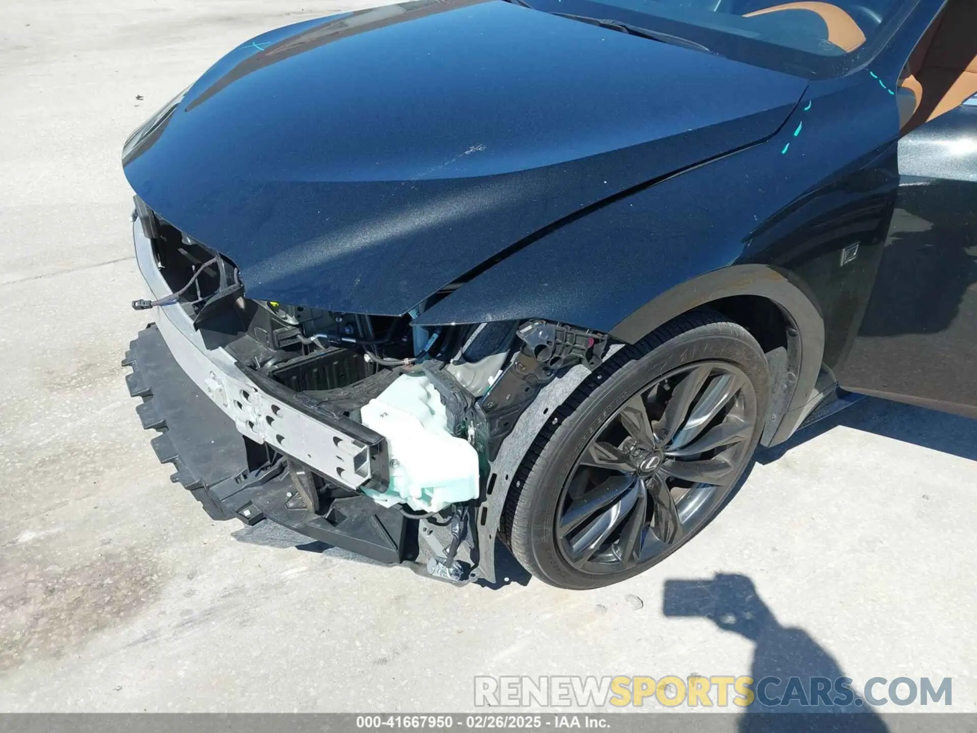 6 Photograph of a damaged car JTHBZ1B29R5078438 LEXUS IS 350 2024