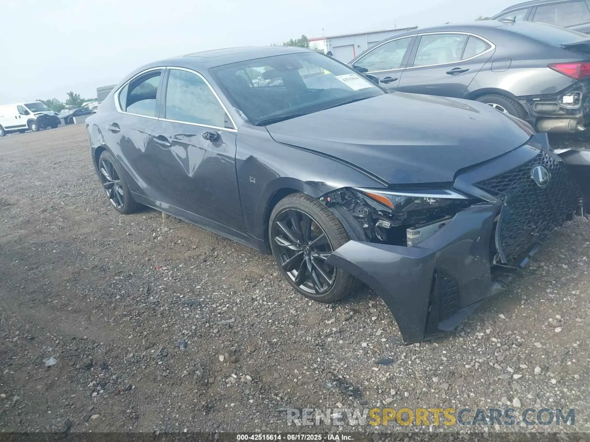 1 Photograph of a damaged car JTHBZ1E21R5036891 LEXUS IS 350 2024