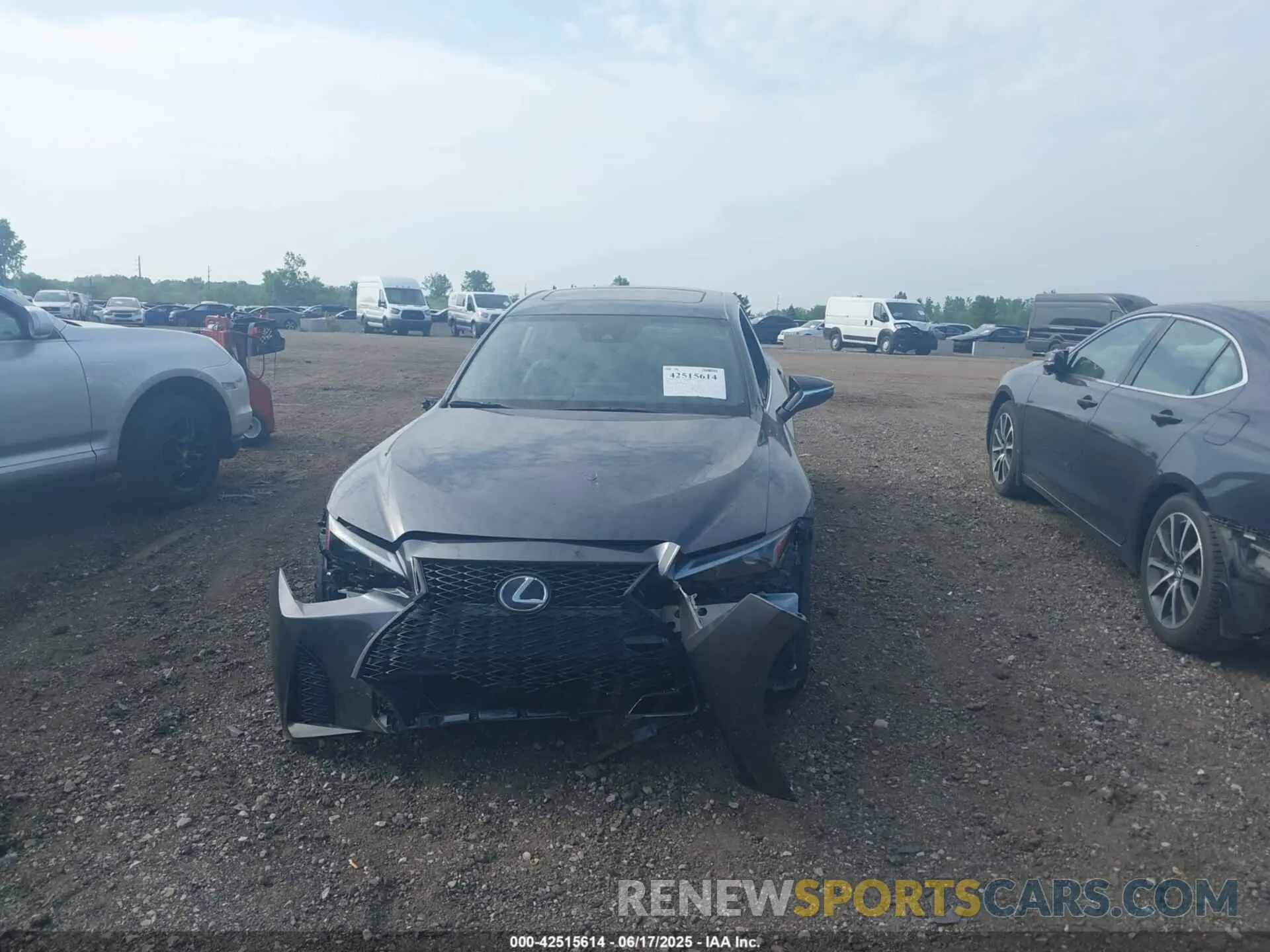12 Photograph of a damaged car JTHBZ1E21R5036891 LEXUS IS 350 2024