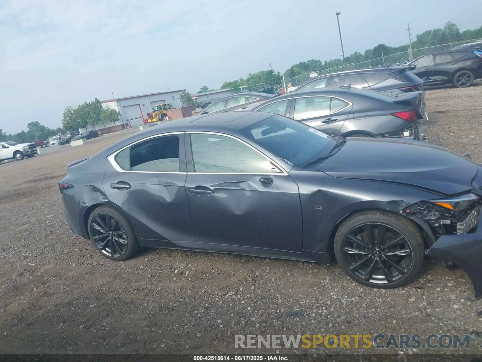 13 Photograph of a damaged car JTHBZ1E21R5036891 LEXUS IS 350 2024