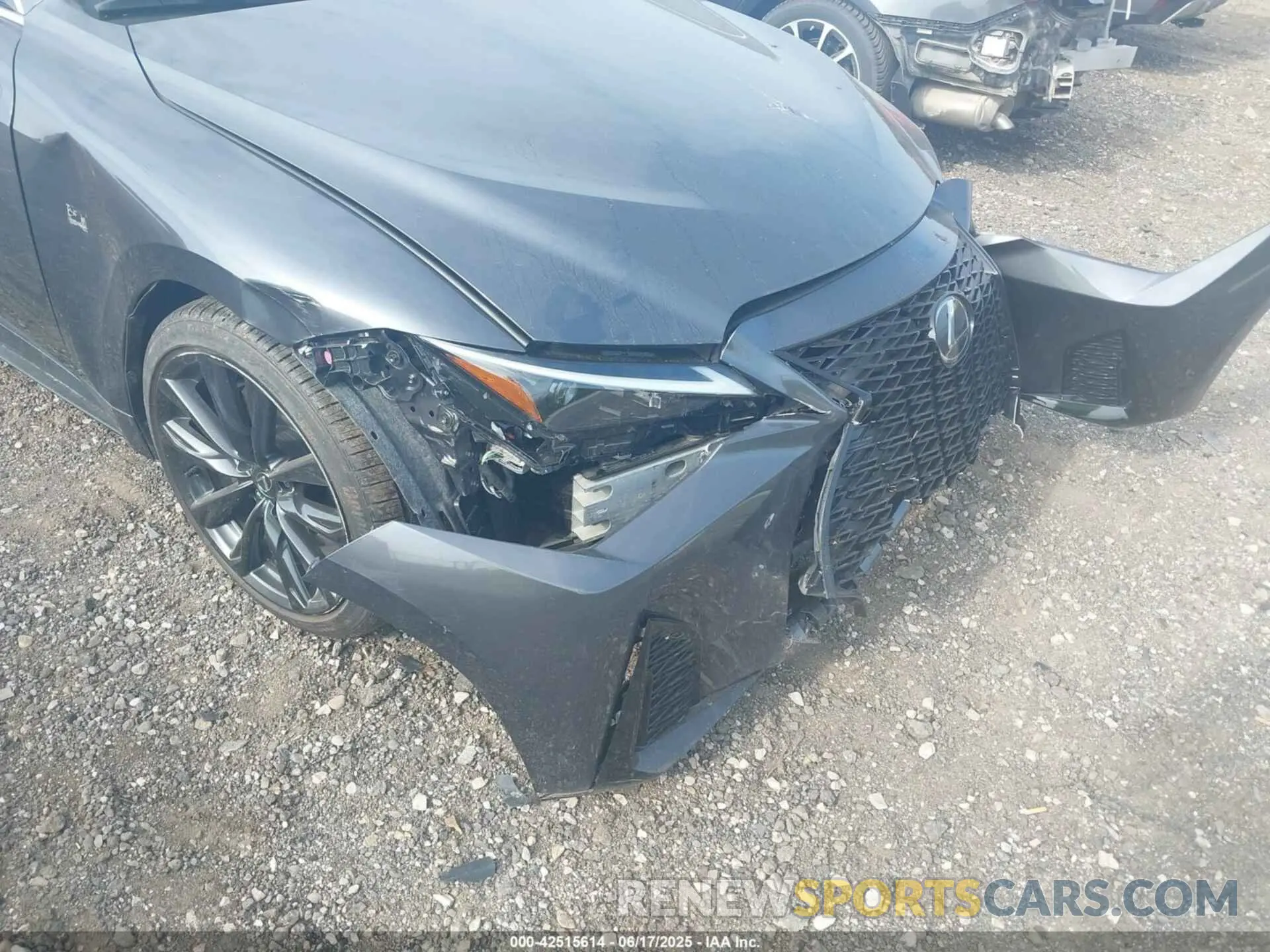 17 Photograph of a damaged car JTHBZ1E21R5036891 LEXUS IS 350 2024