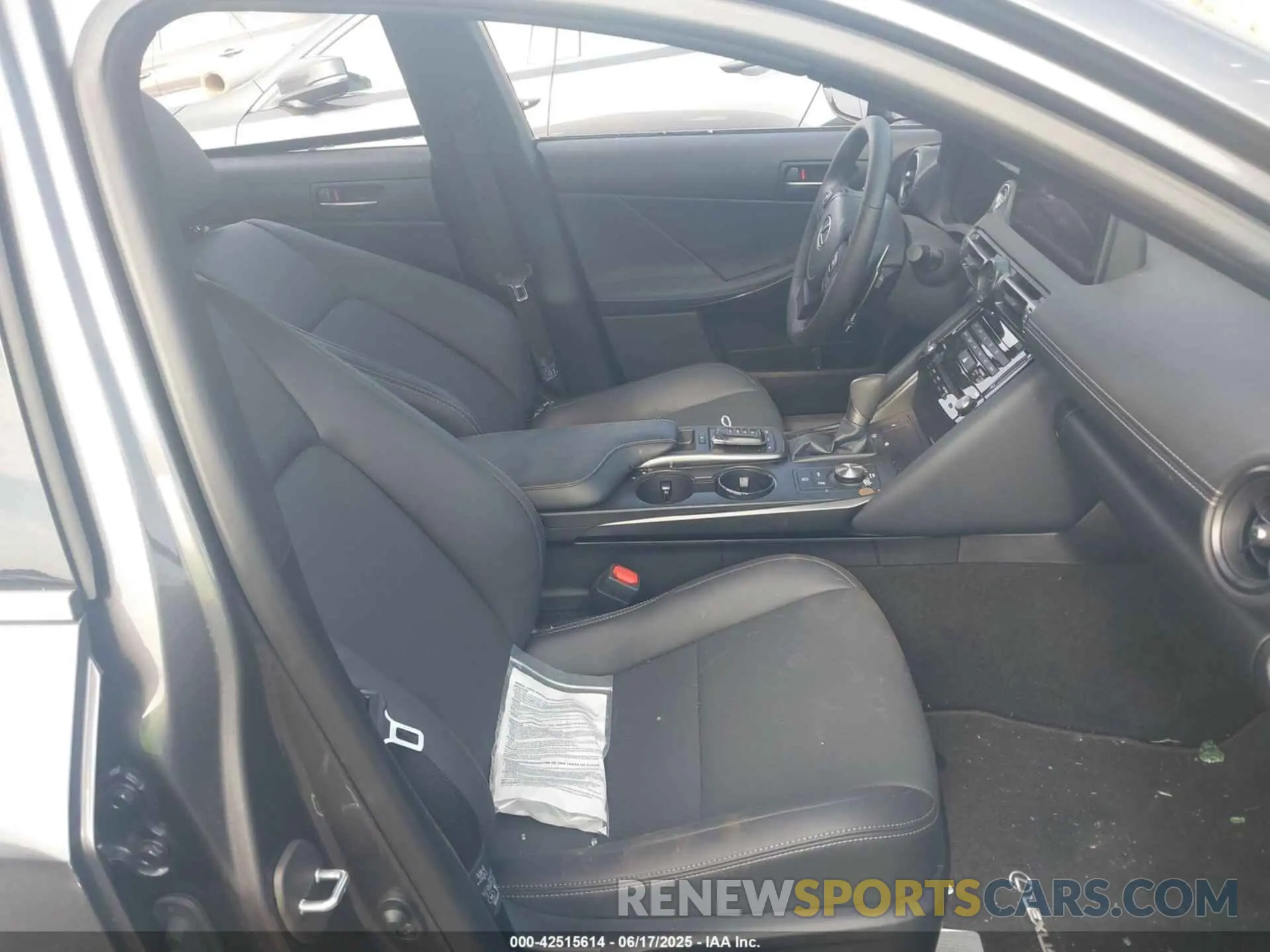 5 Photograph of a damaged car JTHBZ1E21R5036891 LEXUS IS 350 2024