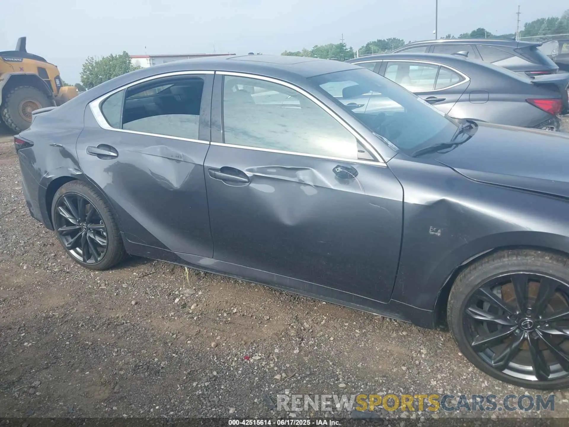 6 Photograph of a damaged car JTHBZ1E21R5036891 LEXUS IS 350 2024