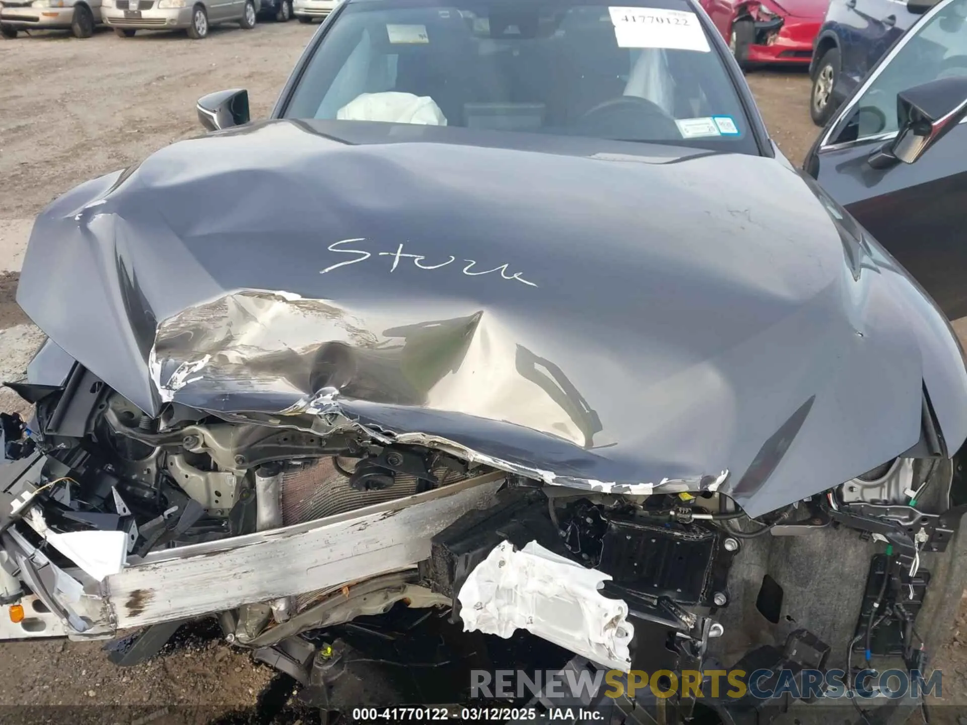 10 Photograph of a damaged car JTHBZ1E24R5035556 LEXUS IS 350 2024