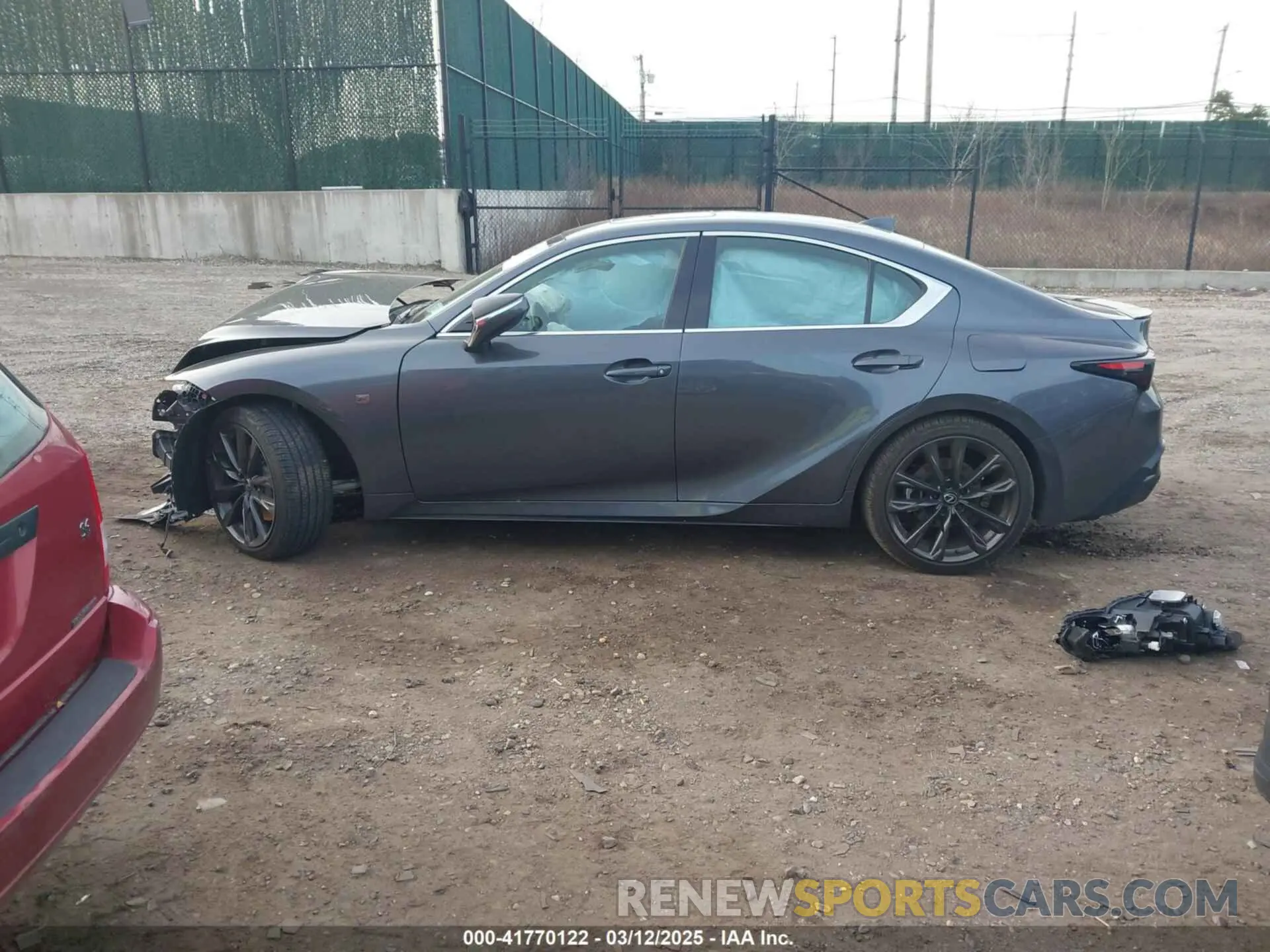 14 Photograph of a damaged car JTHBZ1E24R5035556 LEXUS IS 350 2024