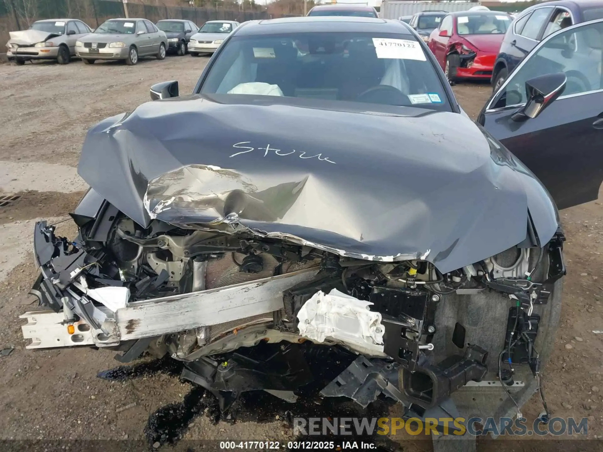 6 Photograph of a damaged car JTHBZ1E24R5035556 LEXUS IS 350 2024