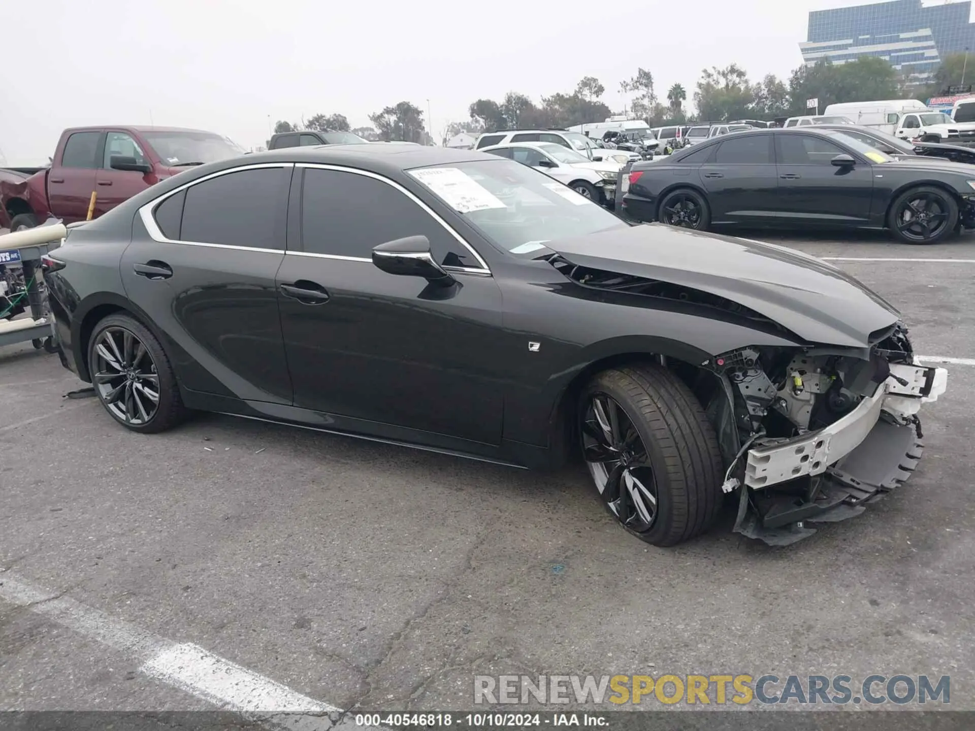 1 Photograph of a damaged car JTHGZ1B21R5078035 LEXUS IS 350 2024