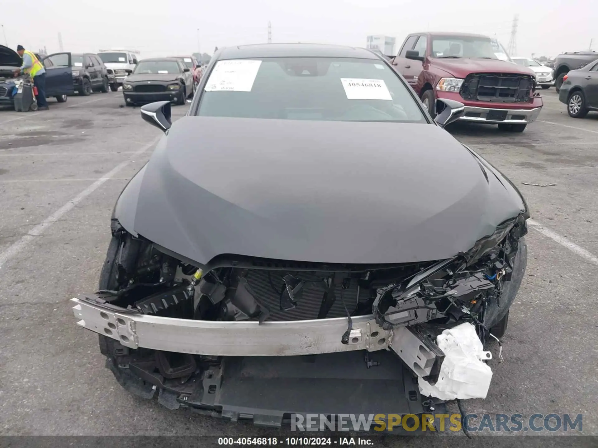 12 Photograph of a damaged car JTHGZ1B21R5078035 LEXUS IS 350 2024