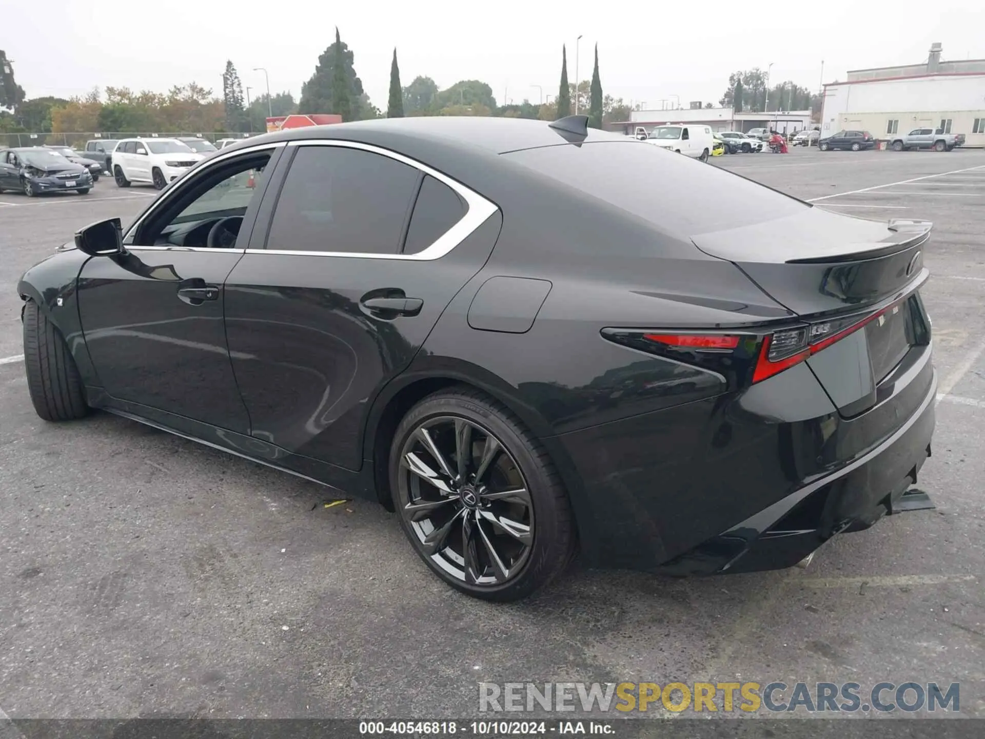 3 Photograph of a damaged car JTHGZ1B21R5078035 LEXUS IS 350 2024