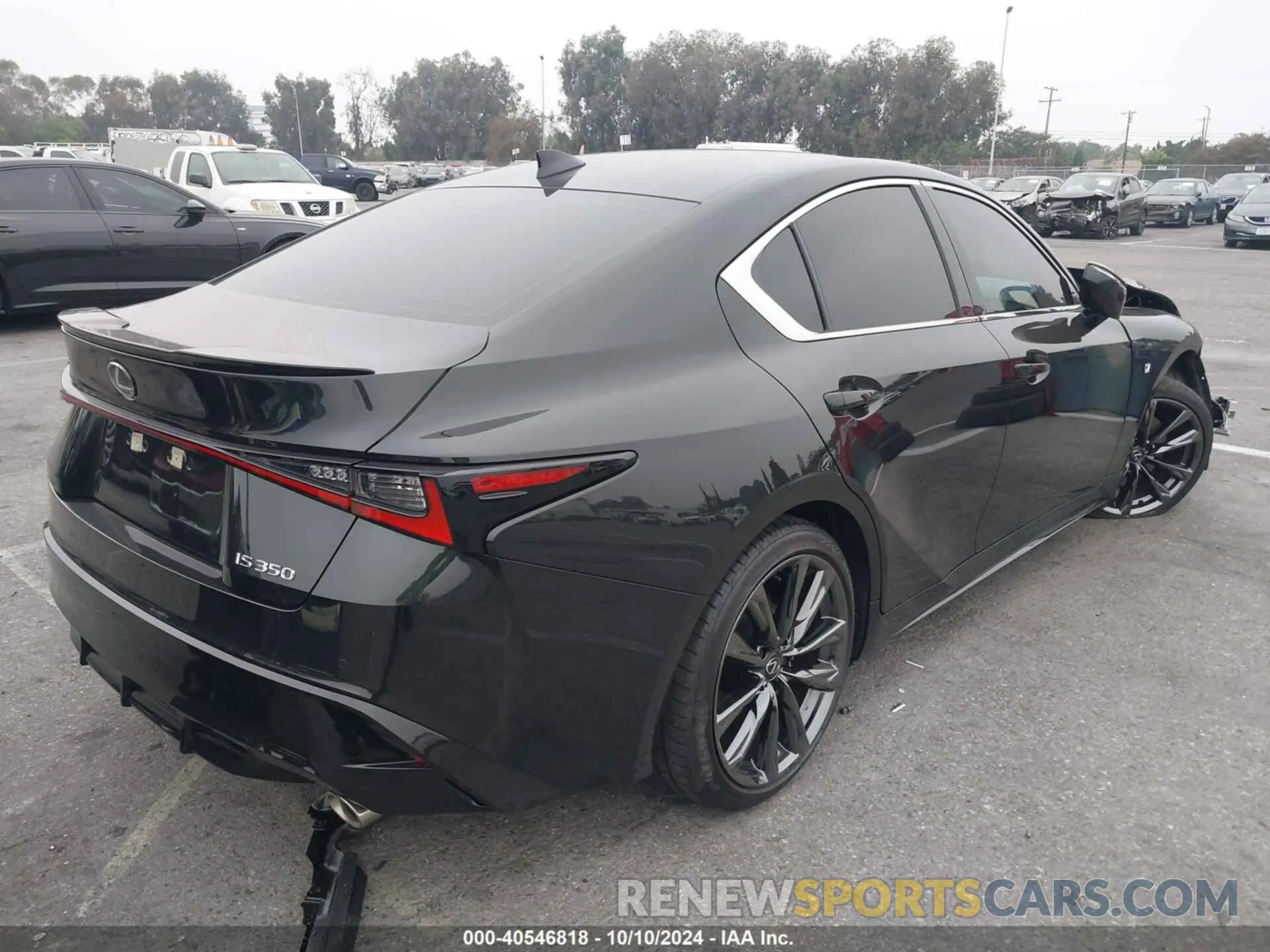 4 Photograph of a damaged car JTHGZ1B21R5078035 LEXUS IS 350 2024