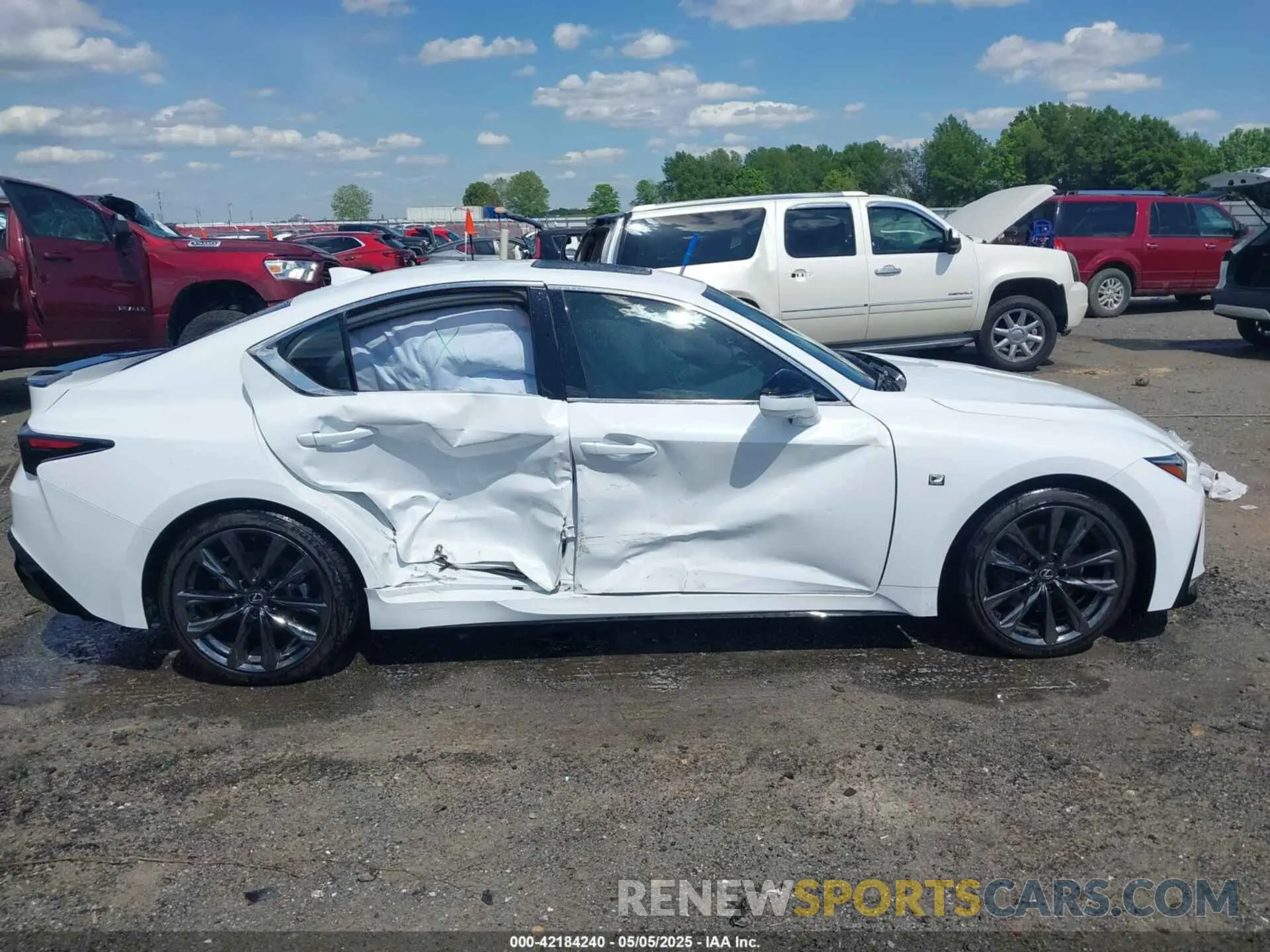 13 Photograph of a damaged car JTHGZ1B21R5078519 LEXUS IS 350 2024