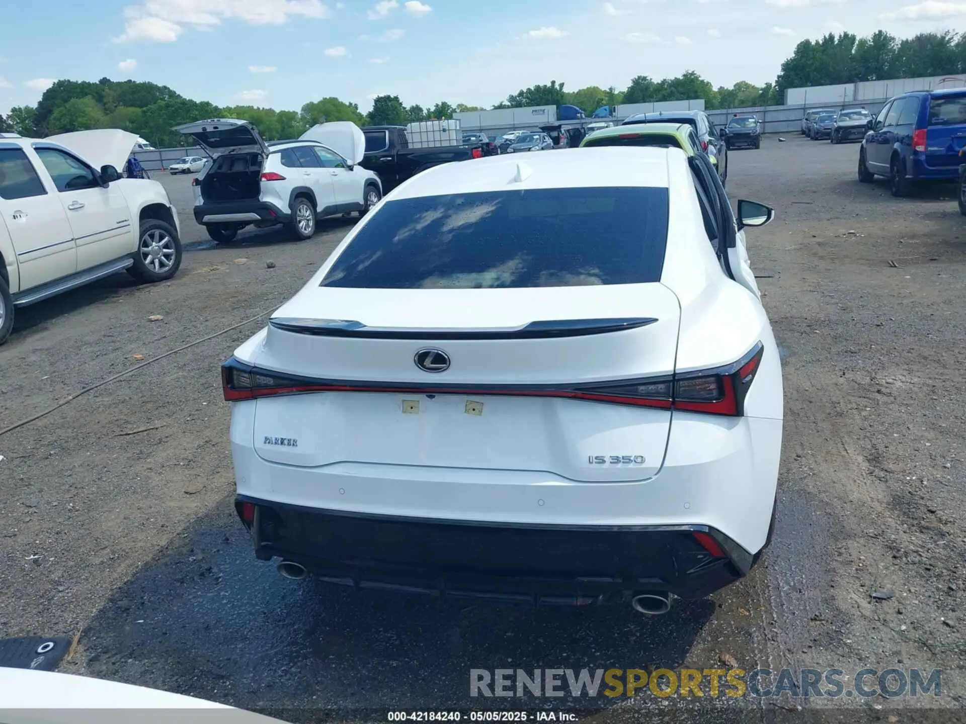 16 Photograph of a damaged car JTHGZ1B21R5078519 LEXUS IS 350 2024
