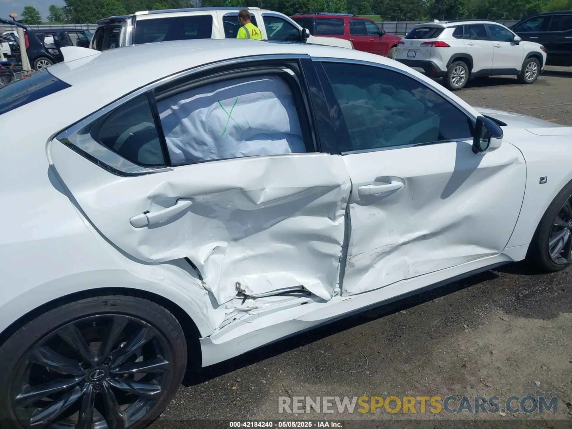 6 Photograph of a damaged car JTHGZ1B21R5078519 LEXUS IS 350 2024