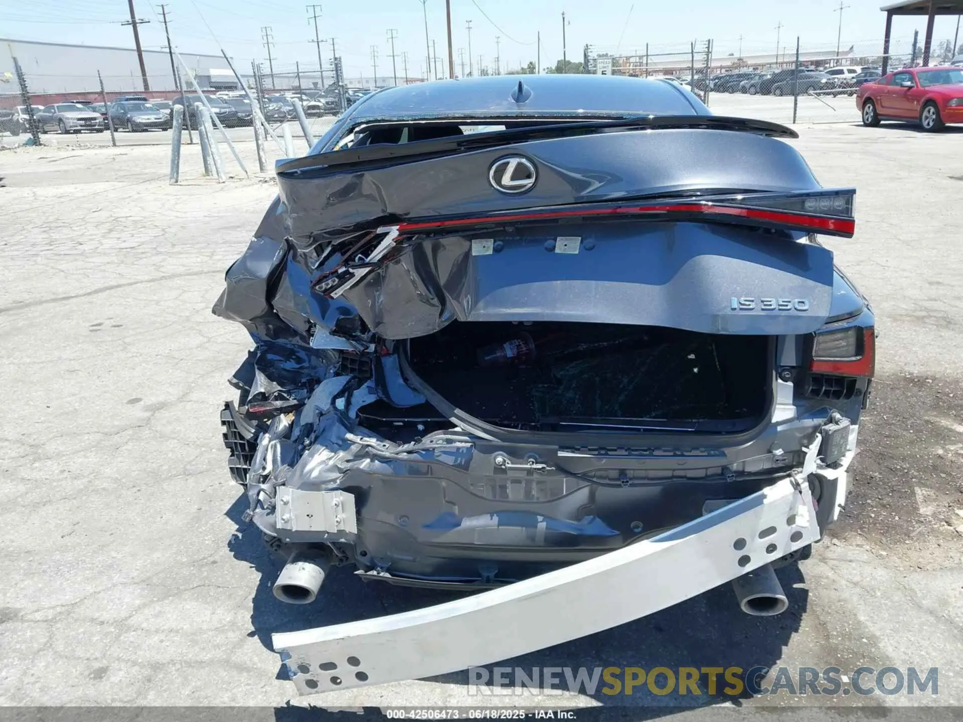 17 Photograph of a damaged car JTHGZ1B21R5082151 LEXUS IS 350 2024