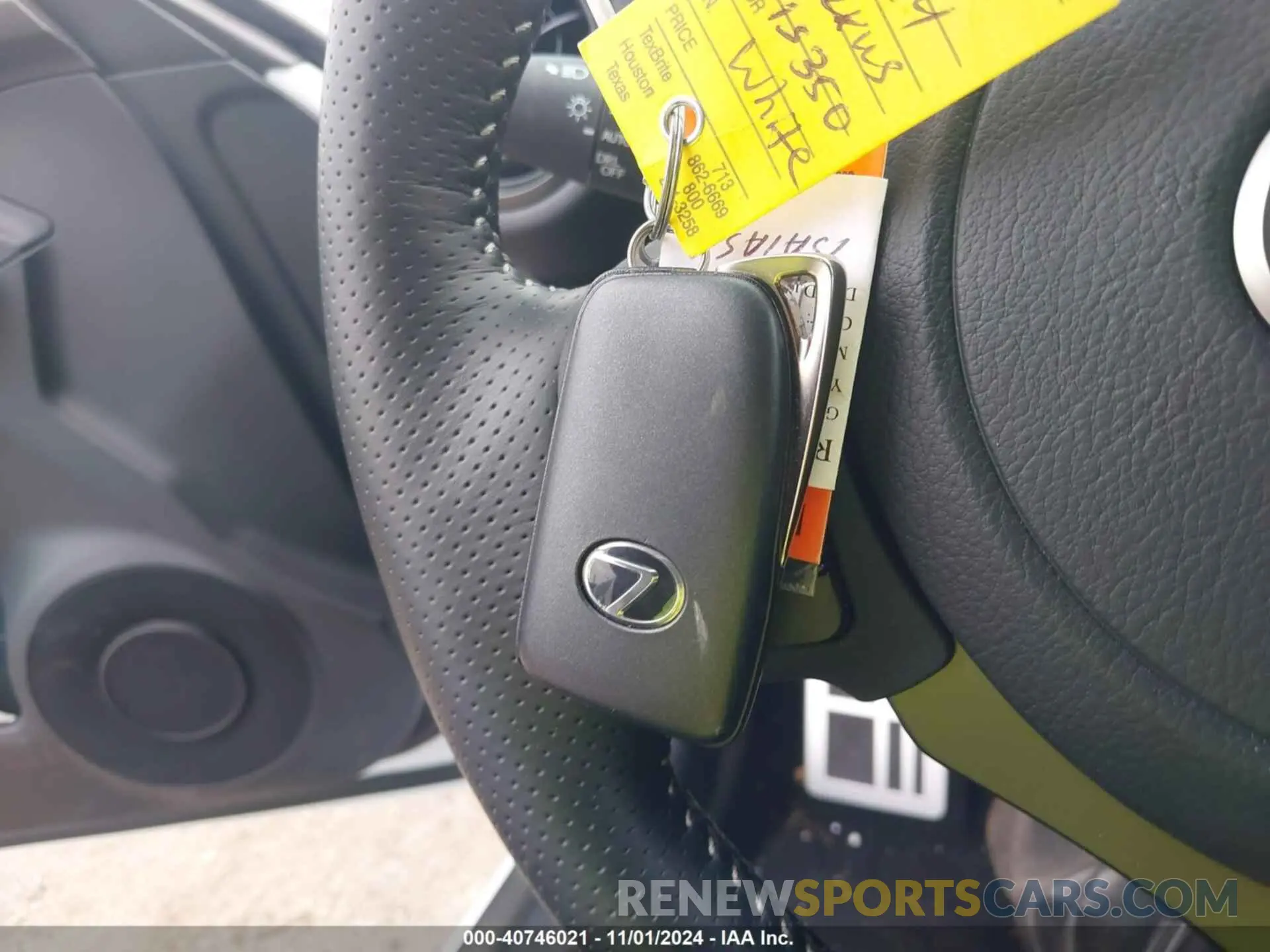 11 Photograph of a damaged car JTHGZ1B24R5072570 LEXUS IS 350 2024