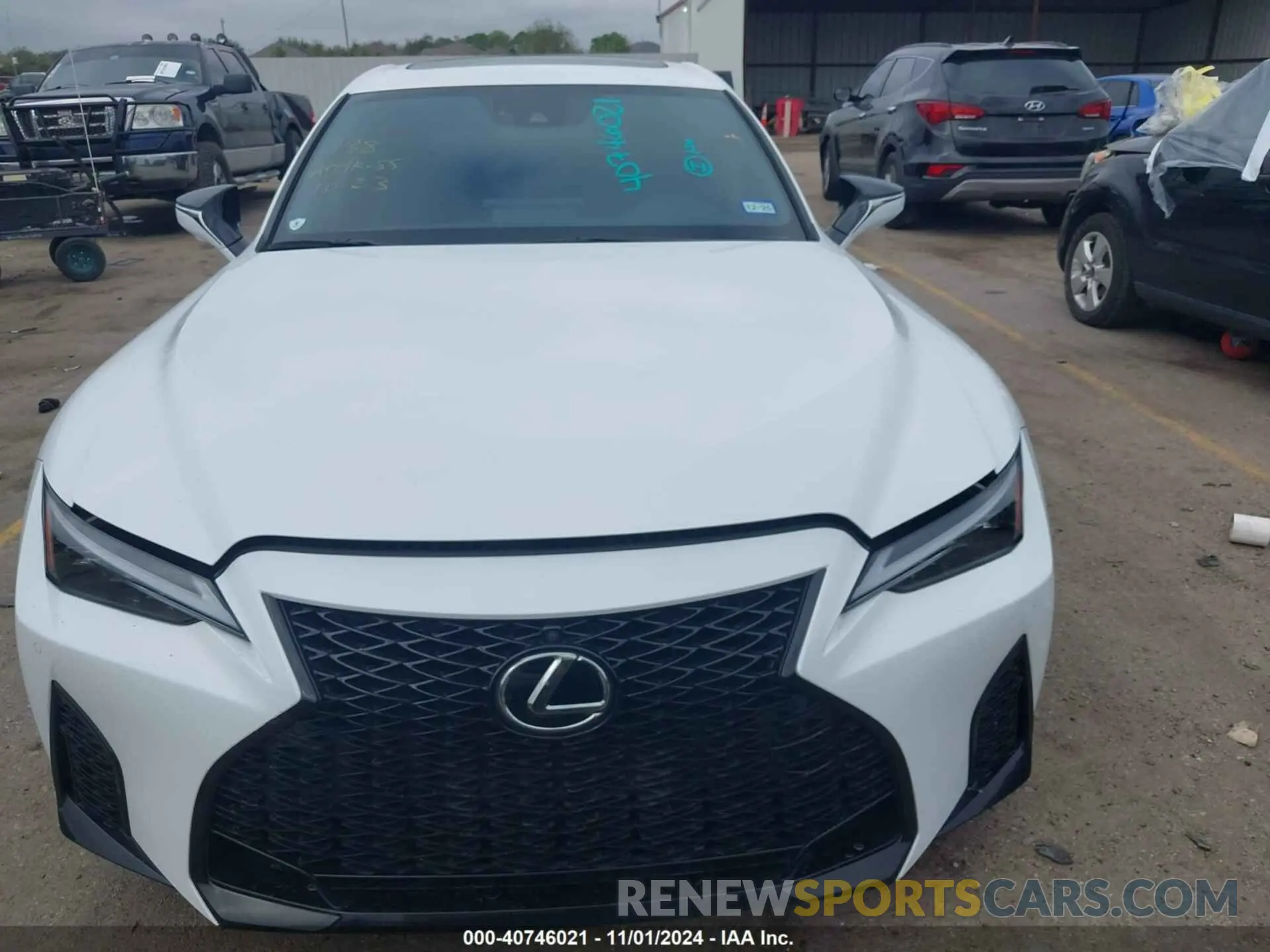 12 Photograph of a damaged car JTHGZ1B24R5072570 LEXUS IS 350 2024