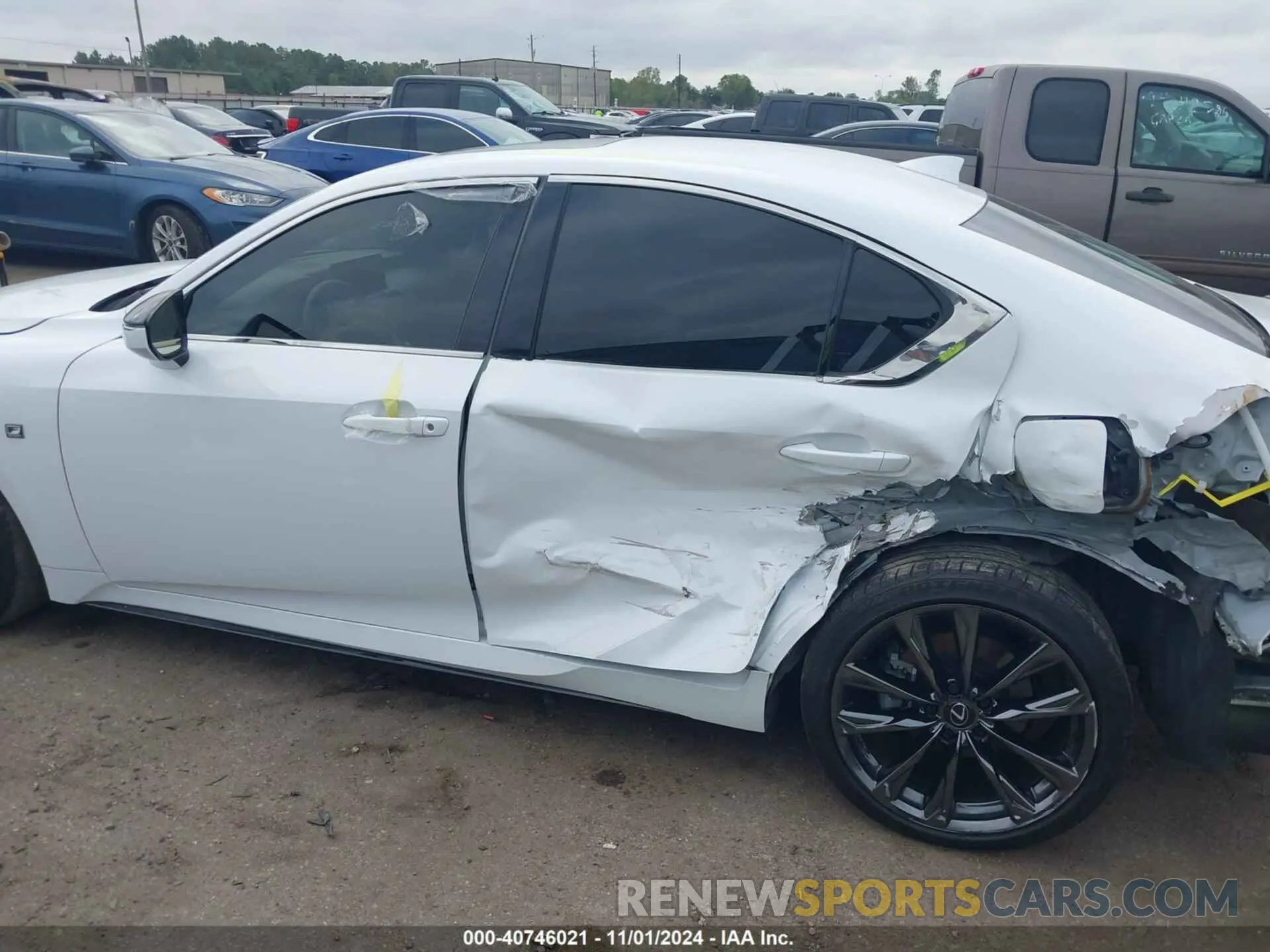 14 Photograph of a damaged car JTHGZ1B24R5072570 LEXUS IS 350 2024