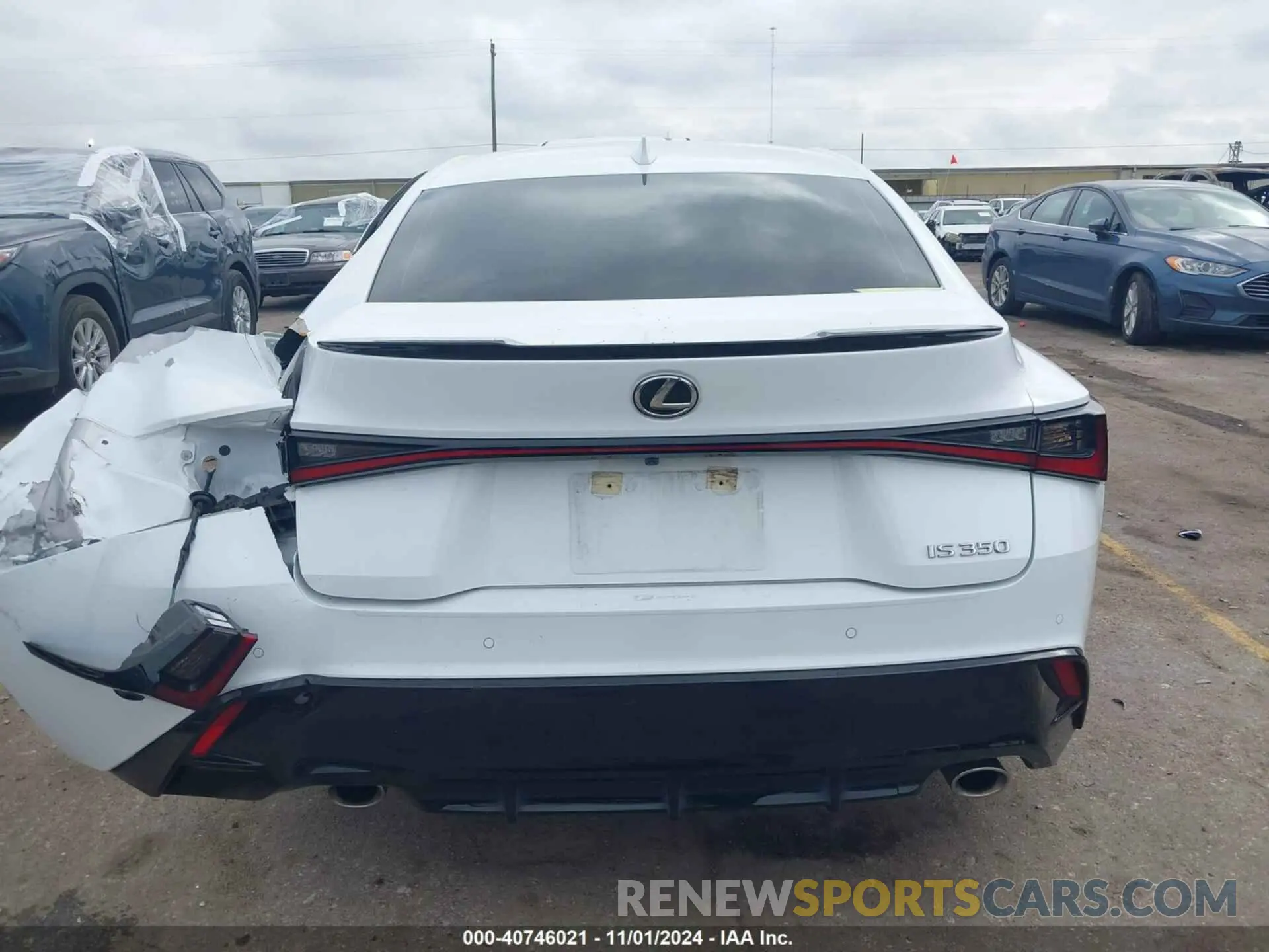 16 Photograph of a damaged car JTHGZ1B24R5072570 LEXUS IS 350 2024
