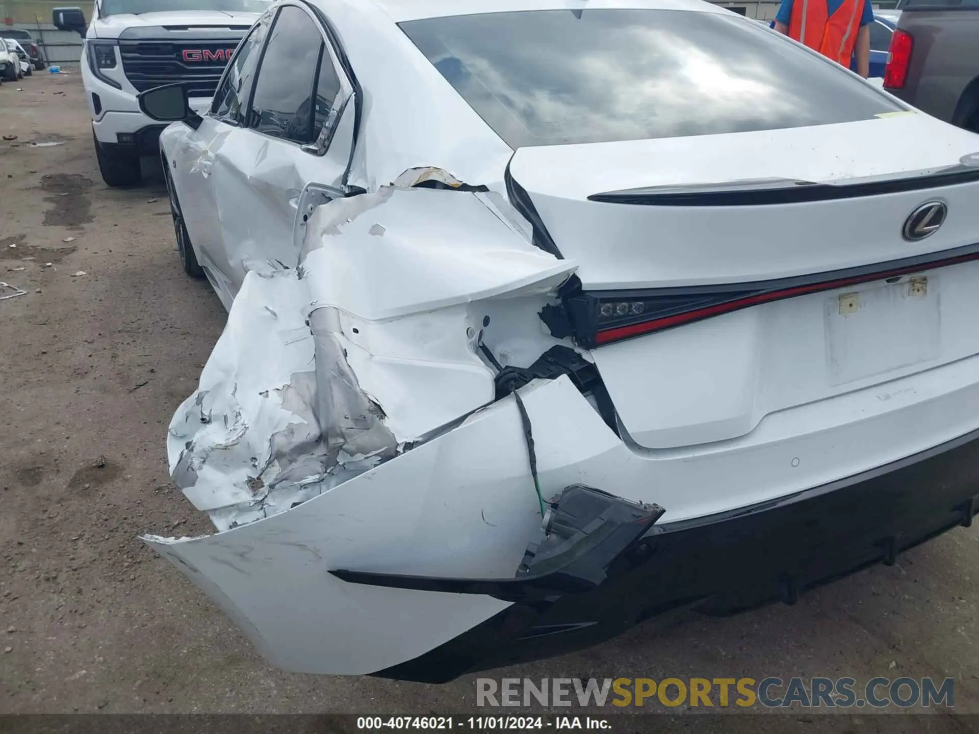 18 Photograph of a damaged car JTHGZ1B24R5072570 LEXUS IS 350 2024