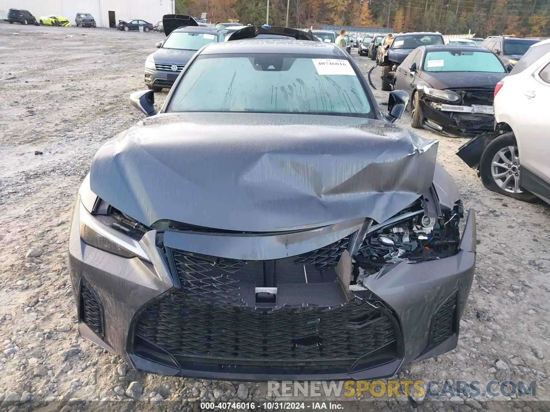 12 Photograph of a damaged car JTHGZ1B24R5079096 LEXUS IS 350 2024