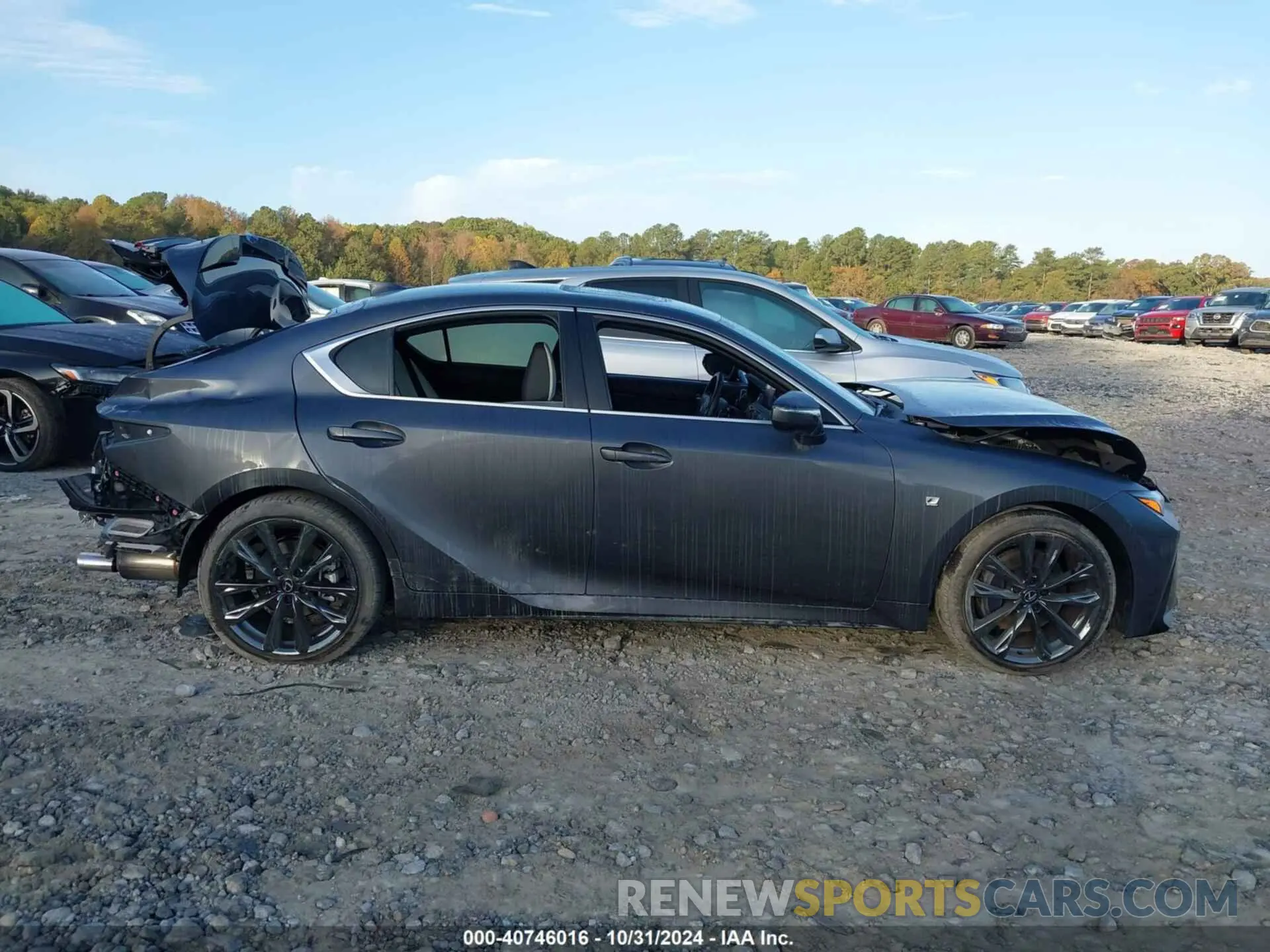 13 Photograph of a damaged car JTHGZ1B24R5079096 LEXUS IS 350 2024