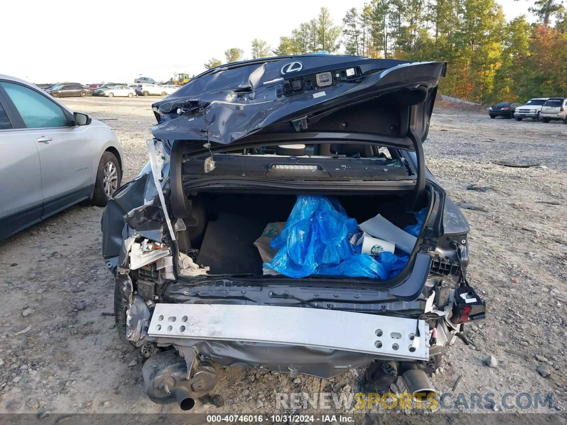 16 Photograph of a damaged car JTHGZ1B24R5079096 LEXUS IS 350 2024