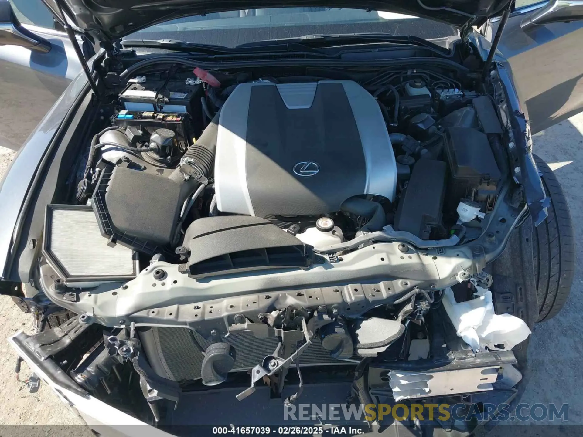 10 Photograph of a damaged car JTHGZ1B25R5073808 LEXUS IS 350 2024