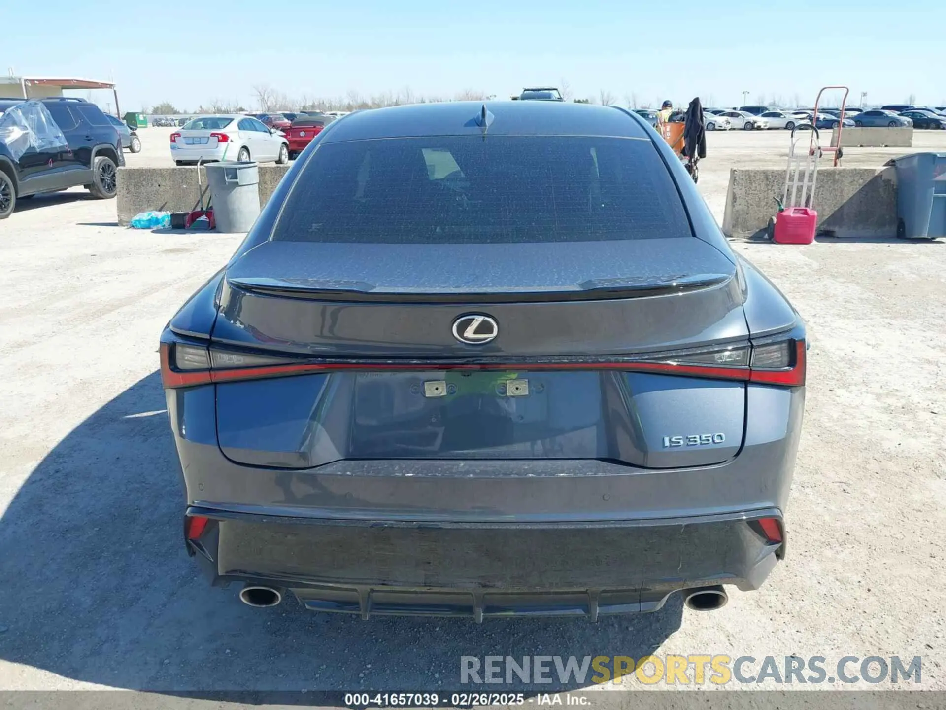 17 Photograph of a damaged car JTHGZ1B25R5073808 LEXUS IS 350 2024